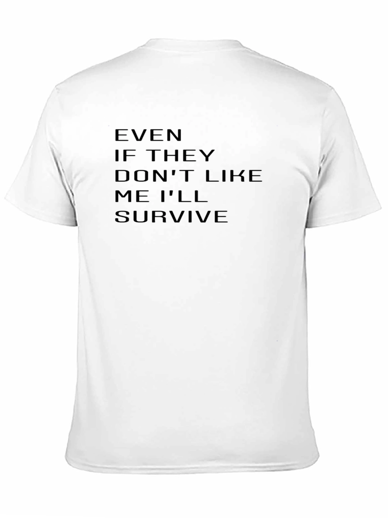 Resilient Attitude Black T-Shirt