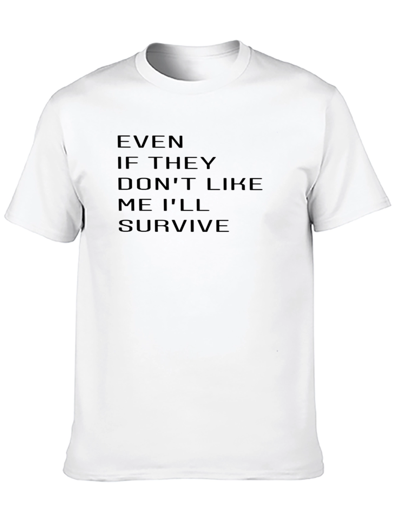 Resilient Attitude Black T-Shirt