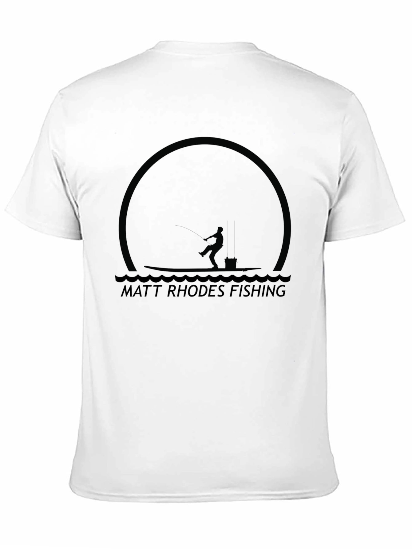 Matt Rhodes Fishing Black T-Shirt