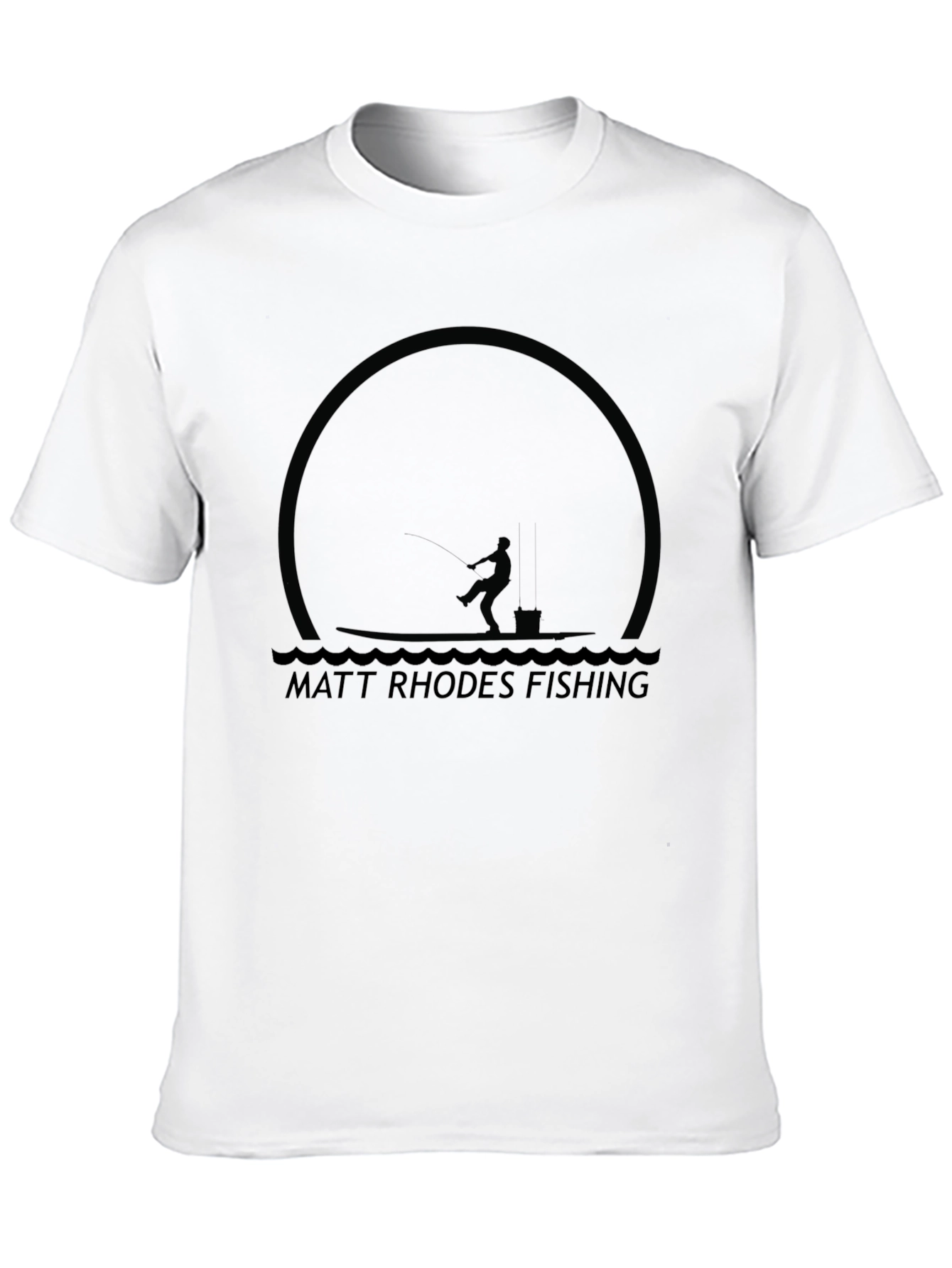 Matt Rhodes Fishing Black T-Shirt