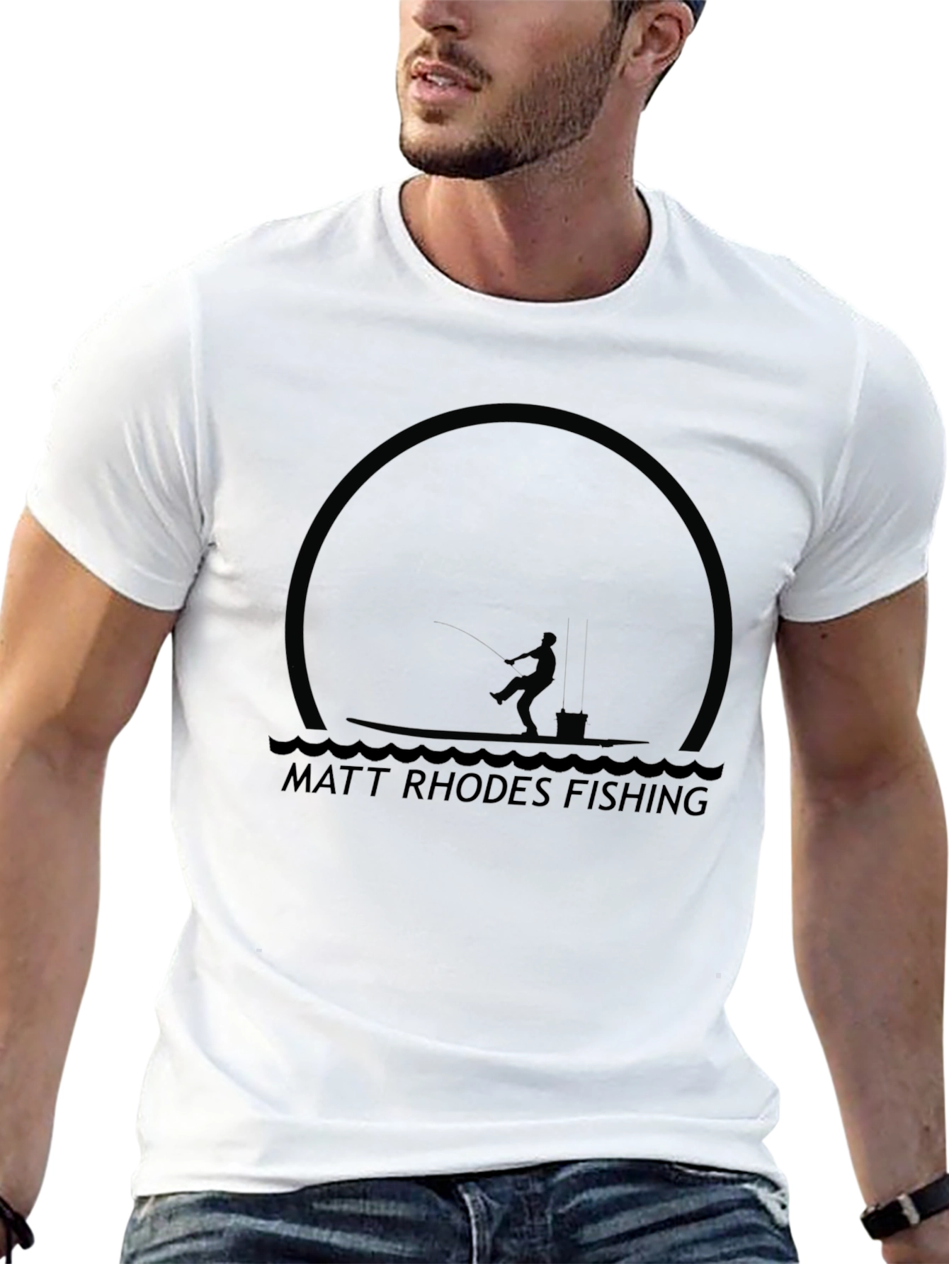 Matt Rhodes Fishing Black T-Shirt