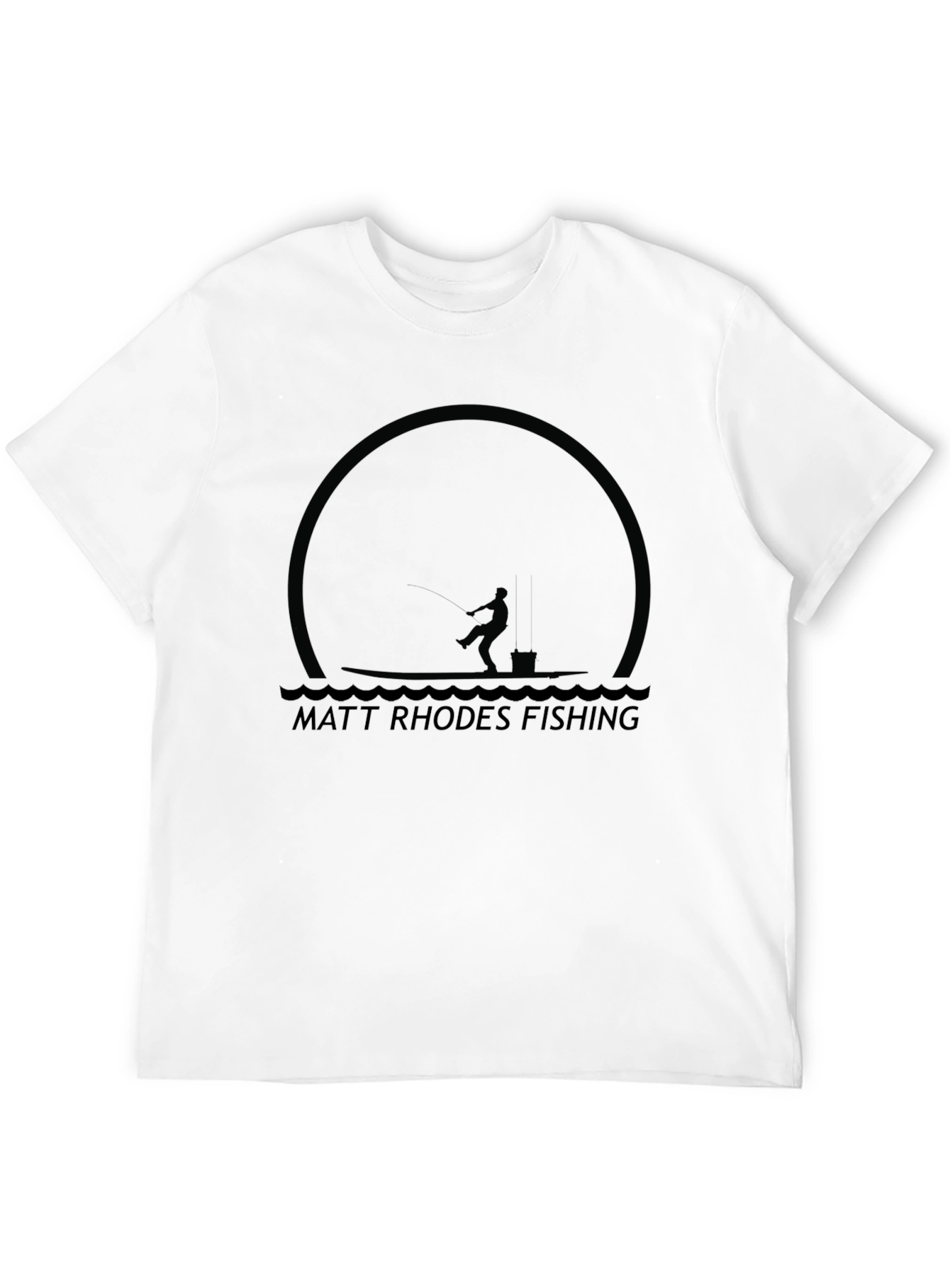 Matt Rhodes Fishing Black T-Shirt