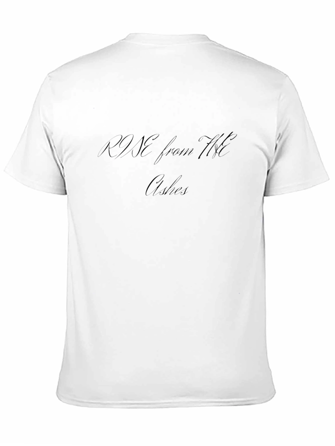 Rise From The Ashes Black T-Shirt