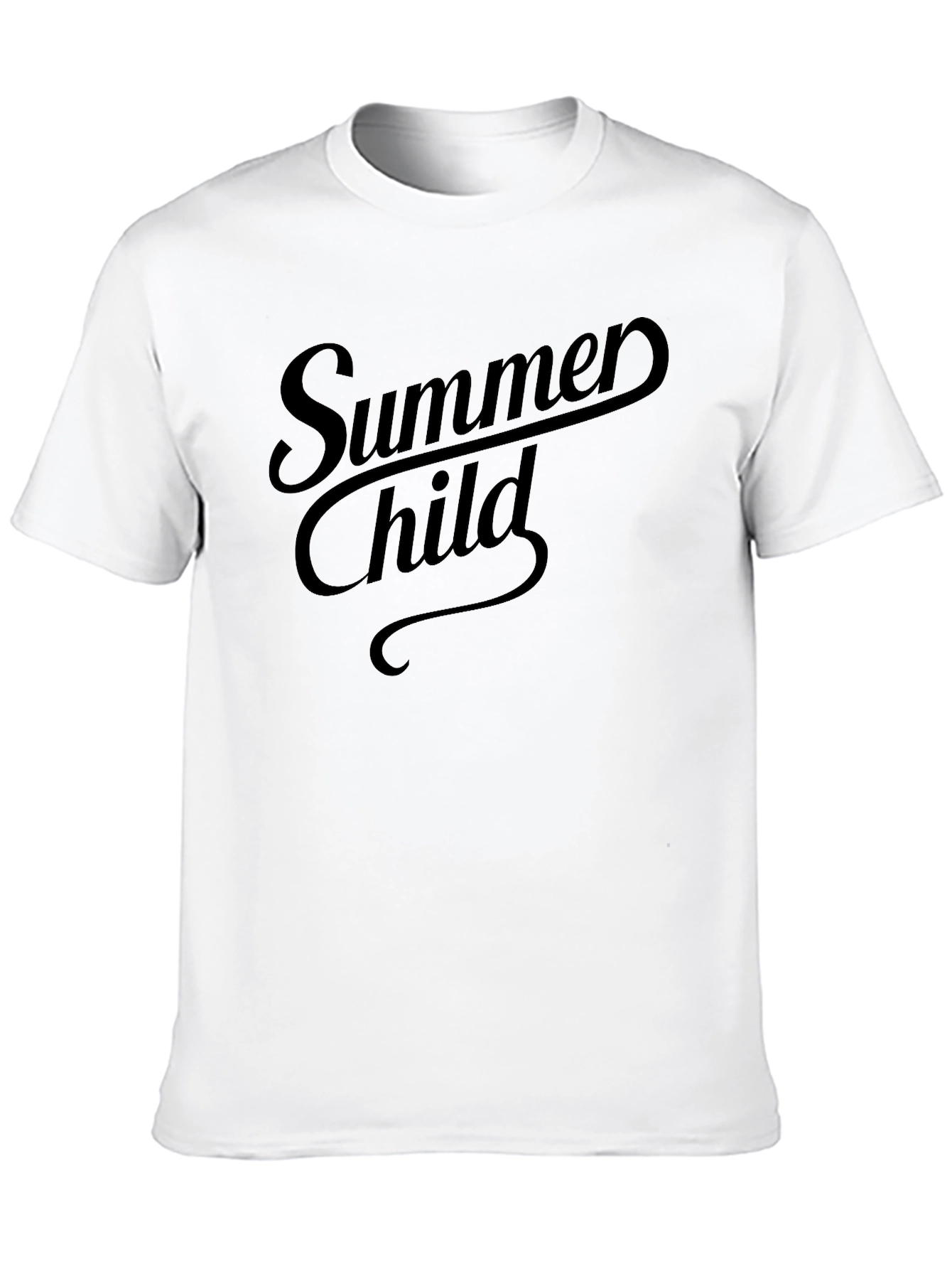 Summer Child Graphic Tee - Soft Cotton Casual Top