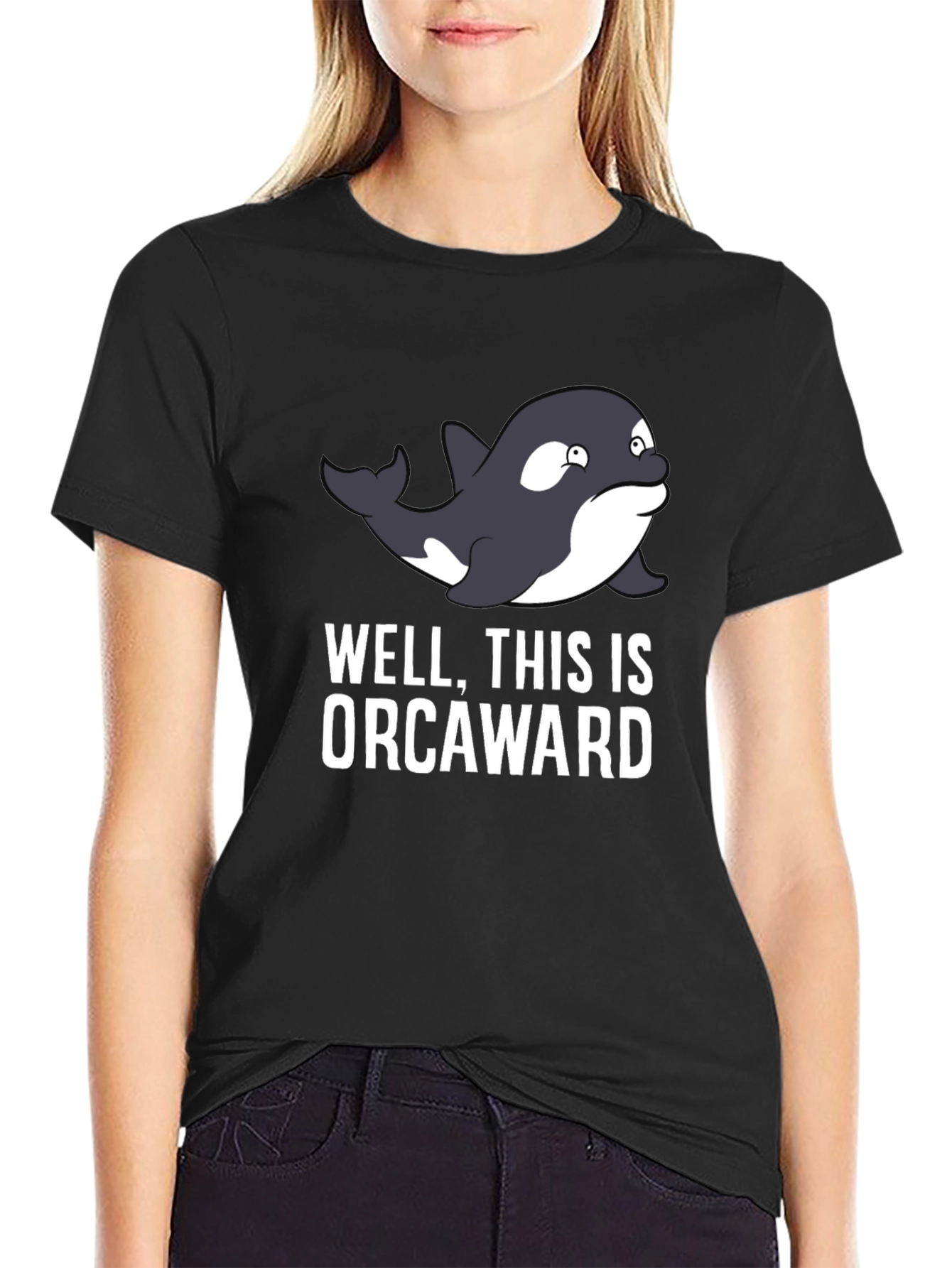 Orcaward T-Shirt: Funny Orca Pun Graphic Tee