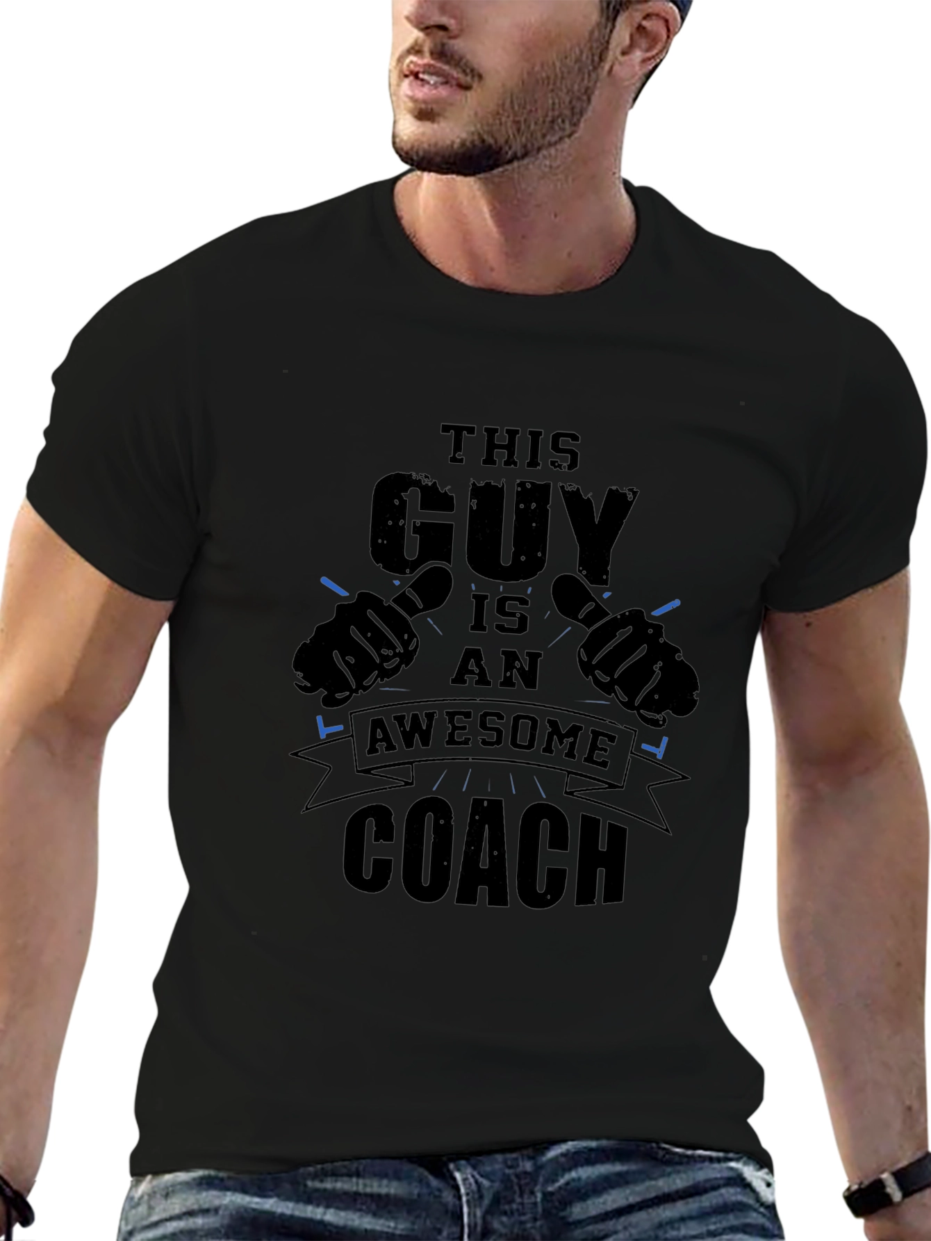 Awesome Coach Graphic T-Shirt - Gift Idea