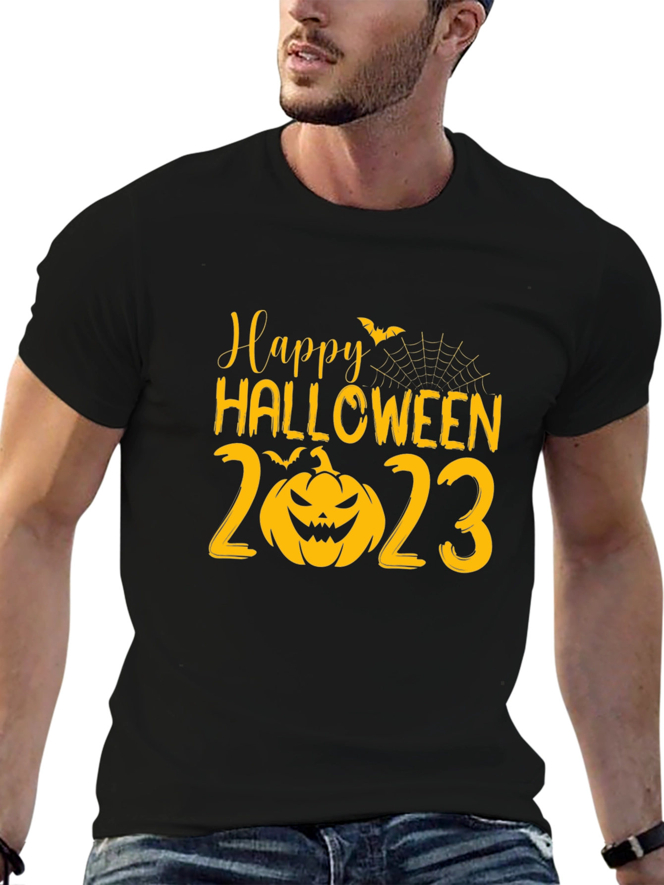Happy Halloween 2023 T-Shirt - Spooky Season Tee
