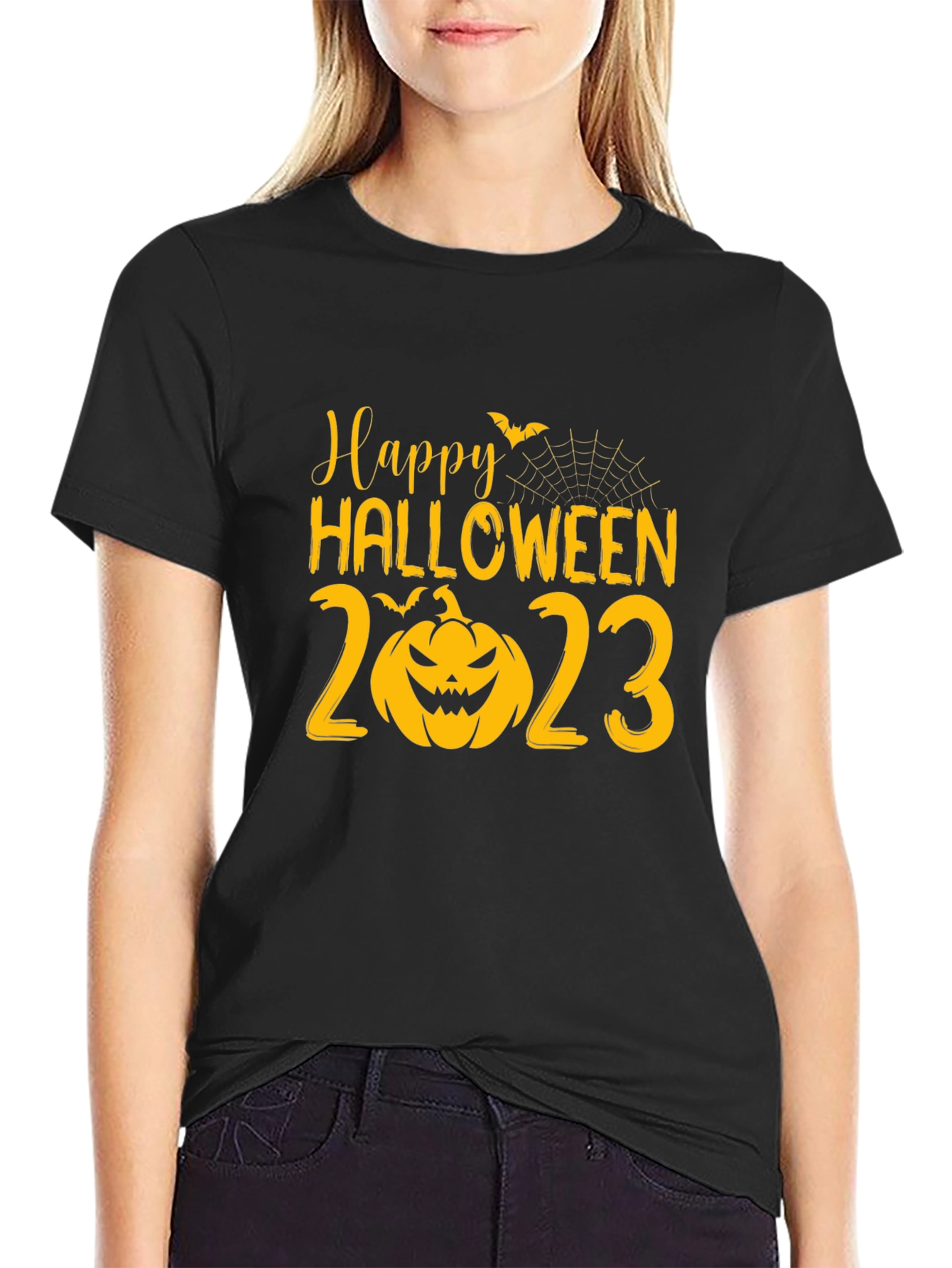 Happy Halloween 2023 T-Shirt - Spooky Season Tee