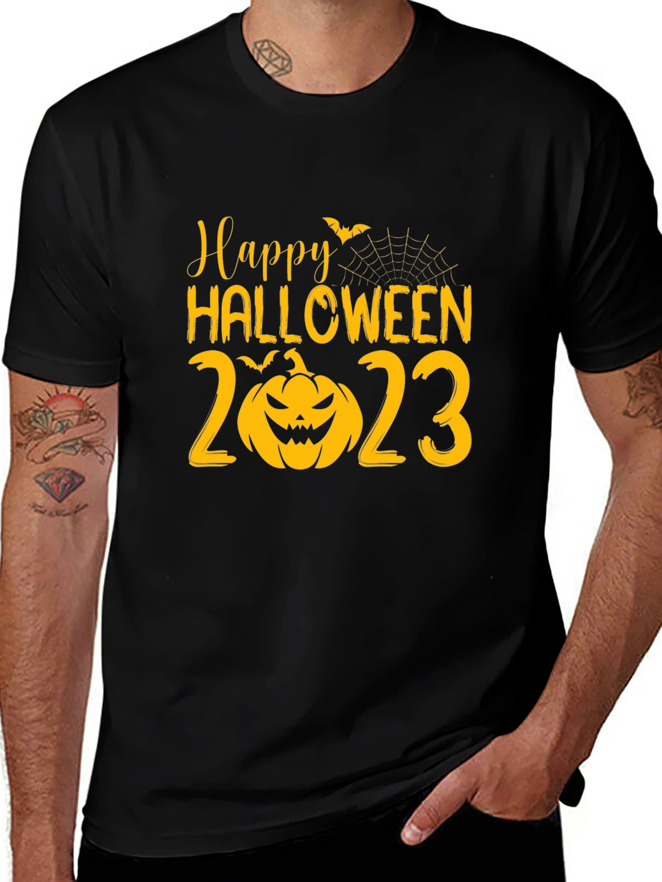 Happy Halloween 2023 T-Shirt - Spooky Season Tee