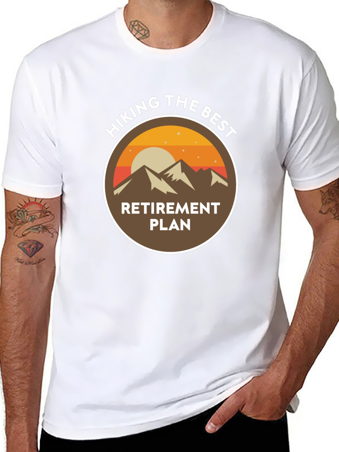 Hiking Retirement Plan T-Shirt