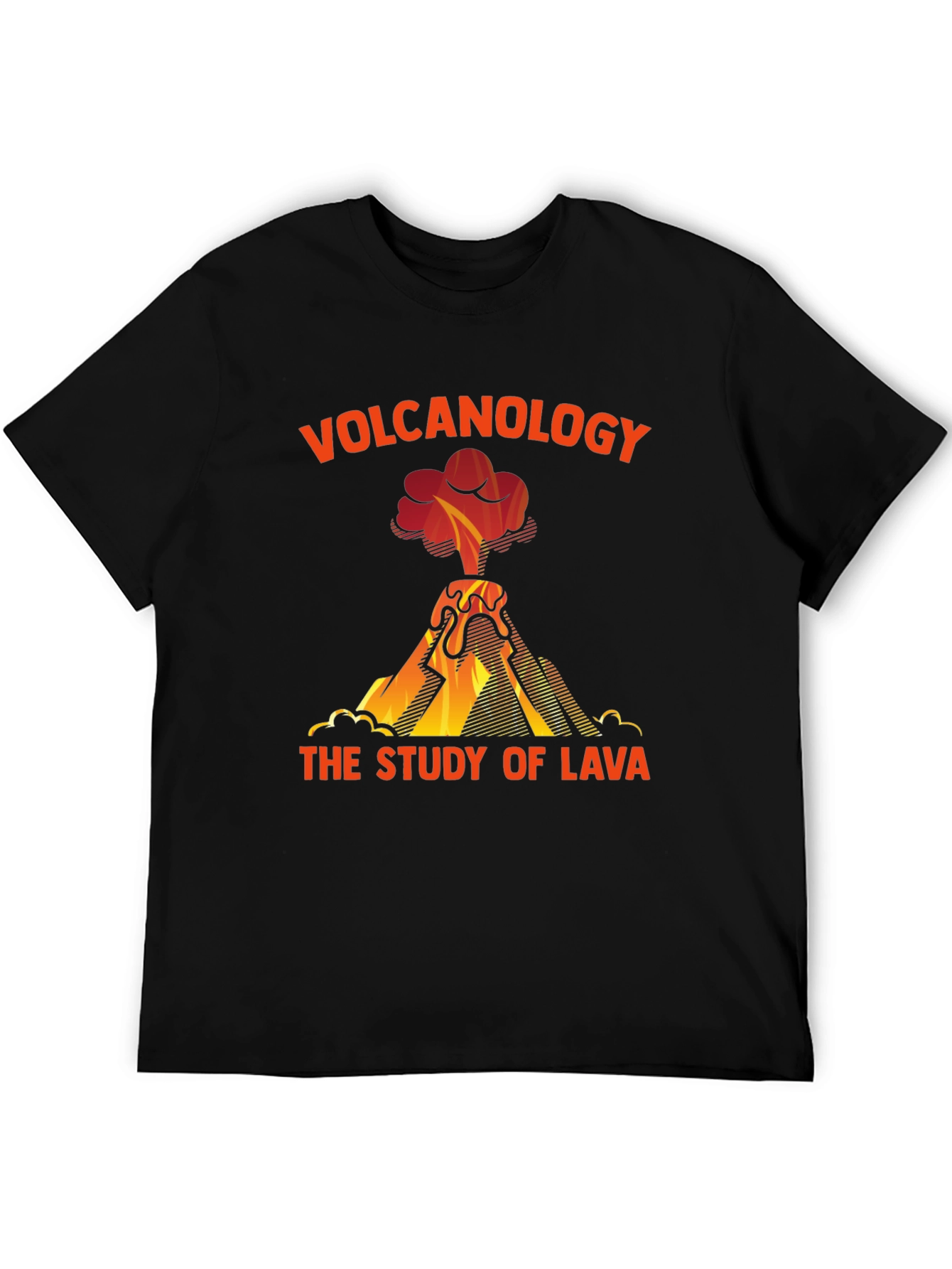 Volcanology T-Shirt: The Study of Lava Graphic Tee