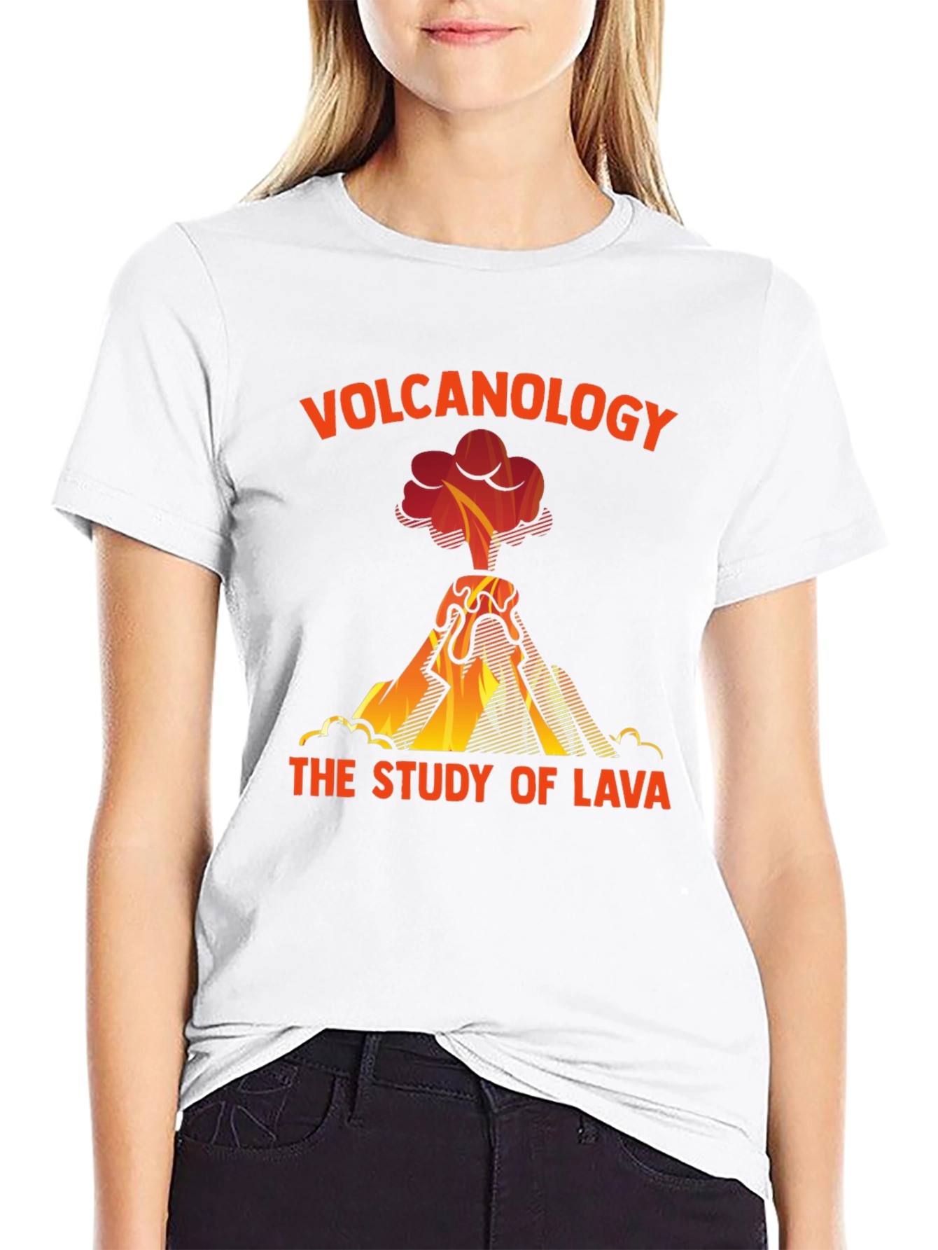 Volcanology T-Shirt: The Study of Lava Graphic Tee