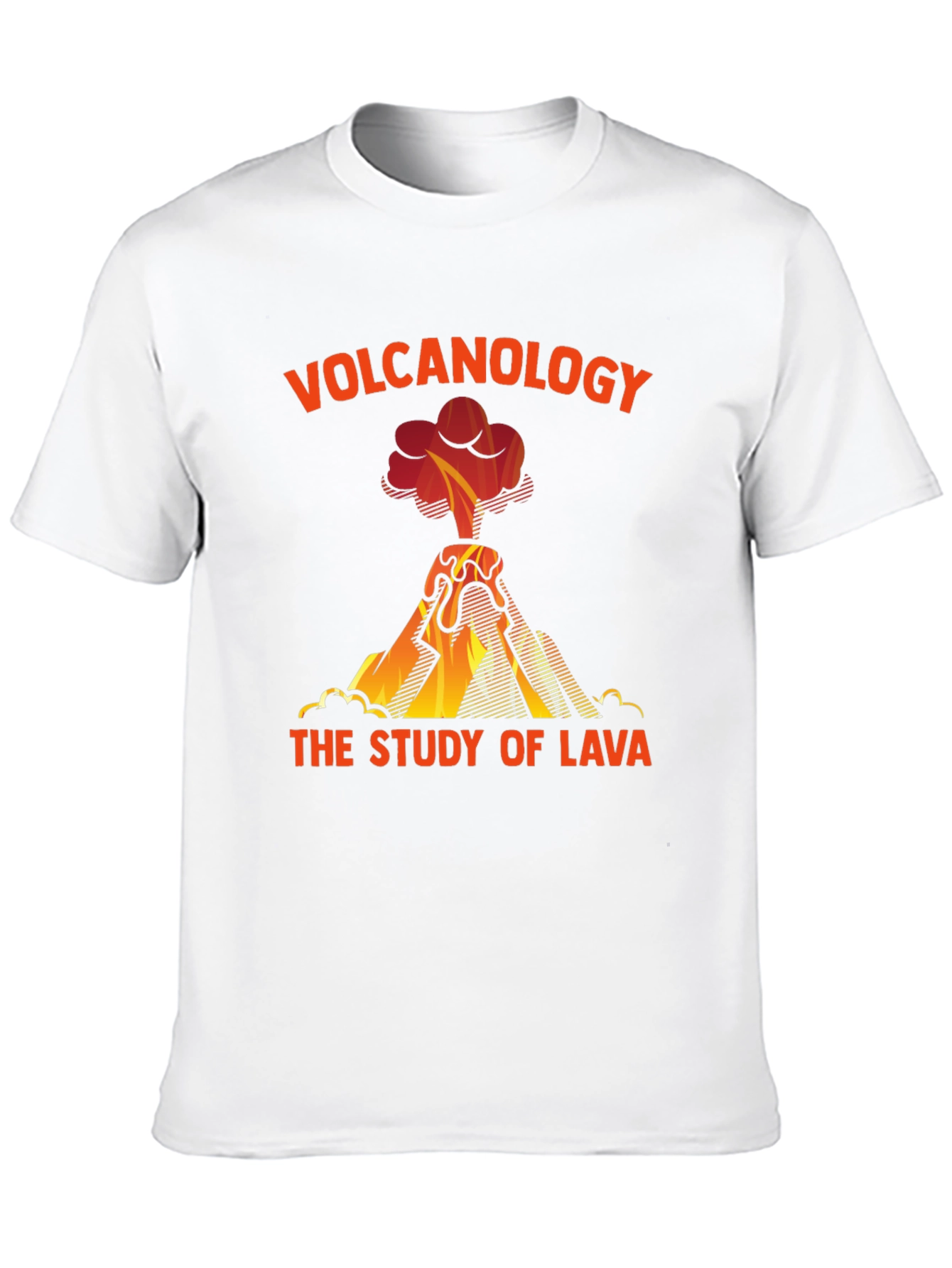 Volcanology T-Shirt: The Study of Lava Graphic Tee