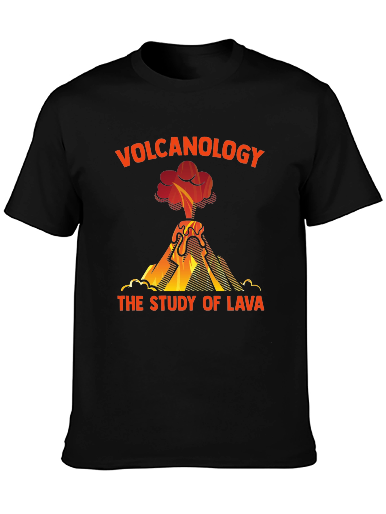 Volcanology T-Shirt: The Study of Lava Graphic Tee