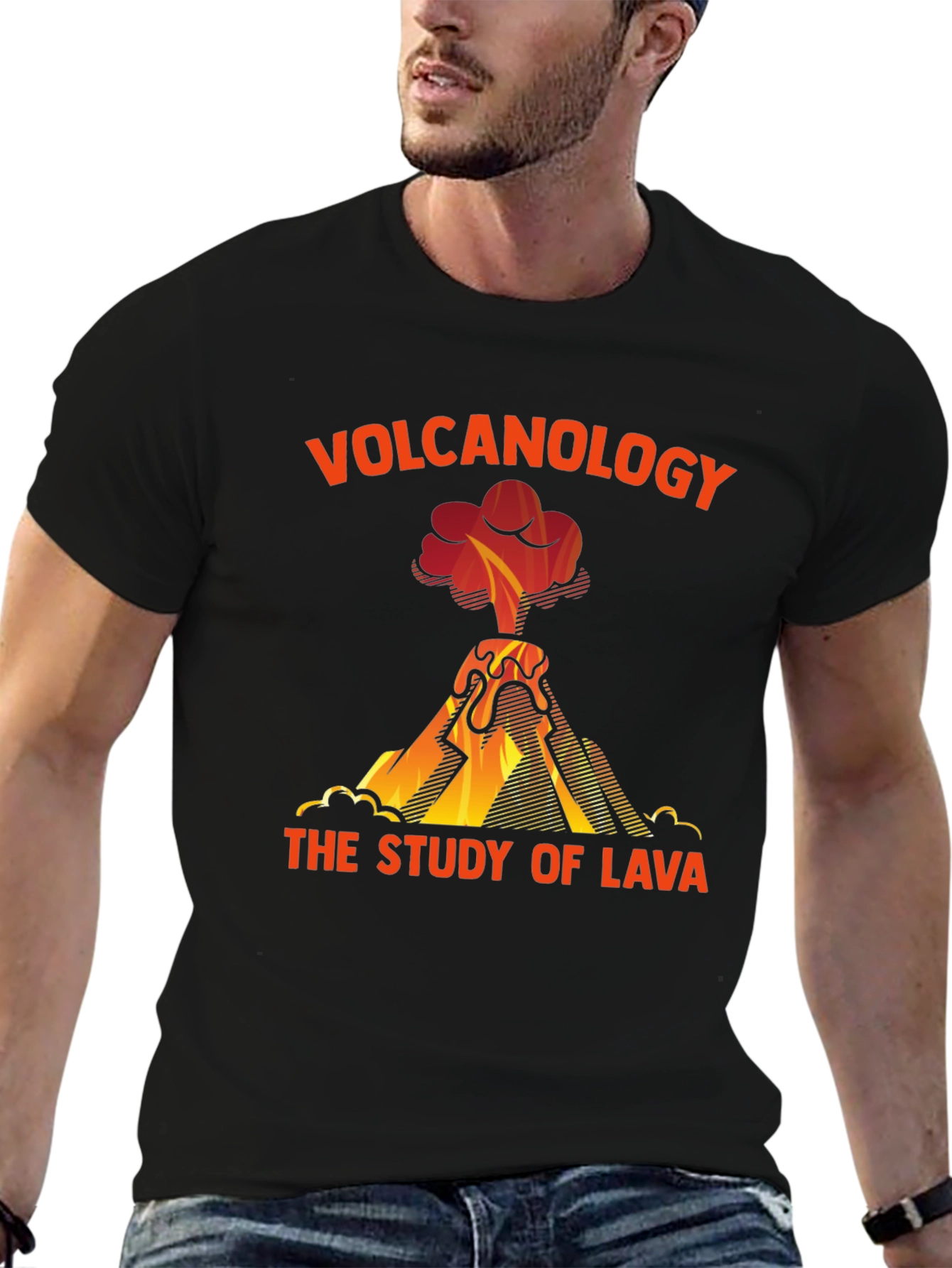 Volcanology T-Shirt: The Study of Lava Graphic Tee