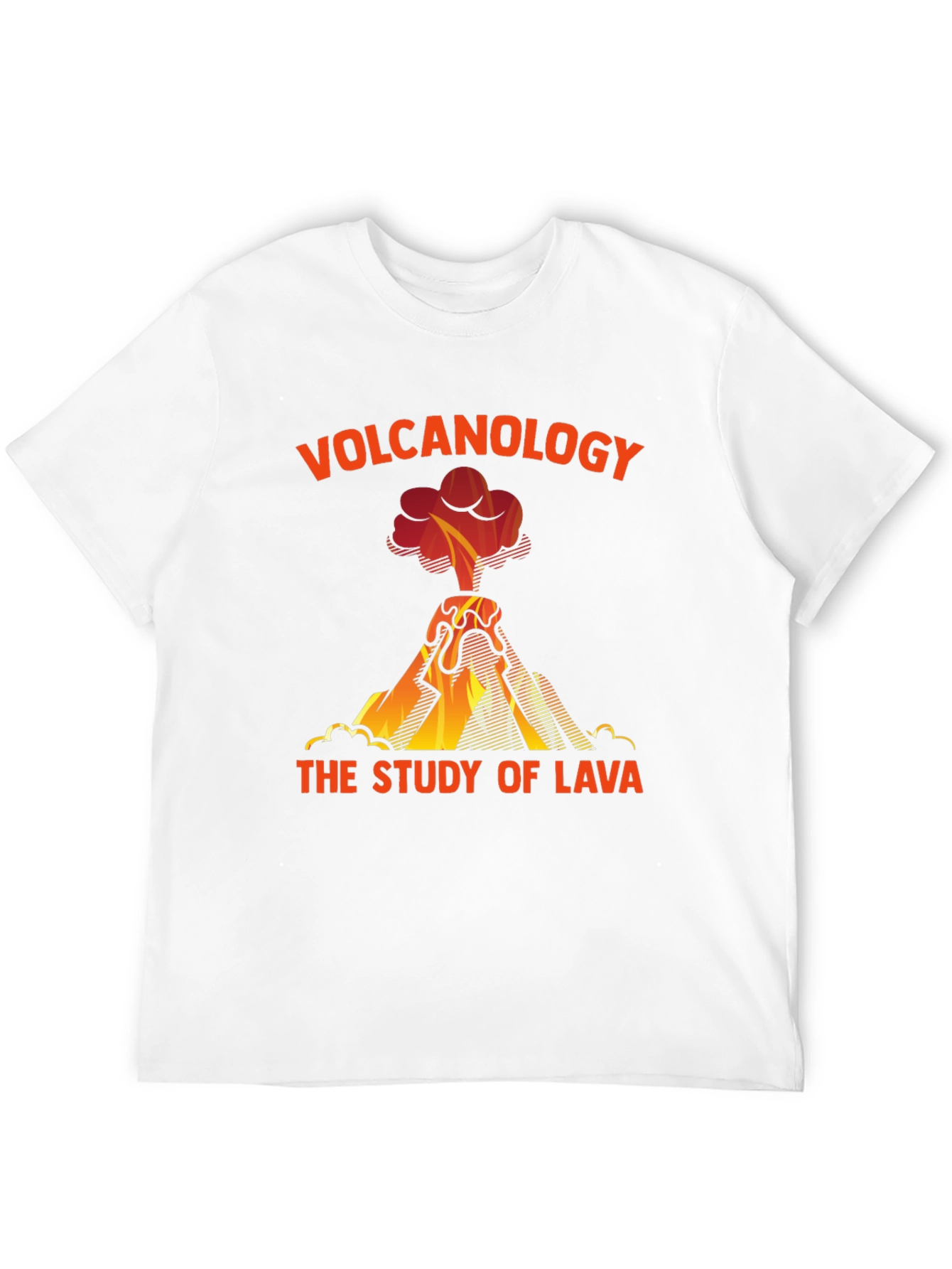 Volcanology T-Shirt: The Study of Lava Graphic Tee