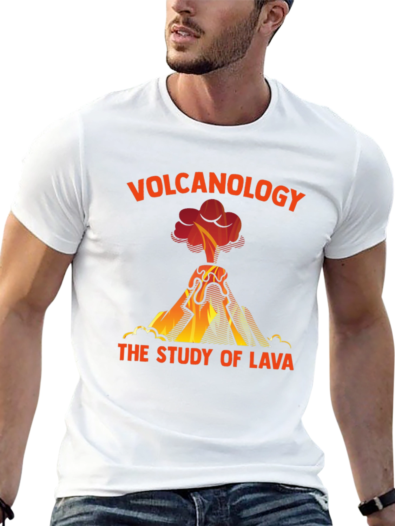 Volcanology T-Shirt: The Study of Lava Graphic Tee