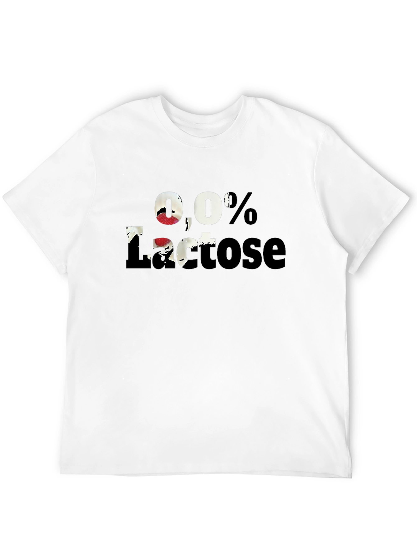Lactose-Free Graphic T-Shirt - Stylish & Comfortable