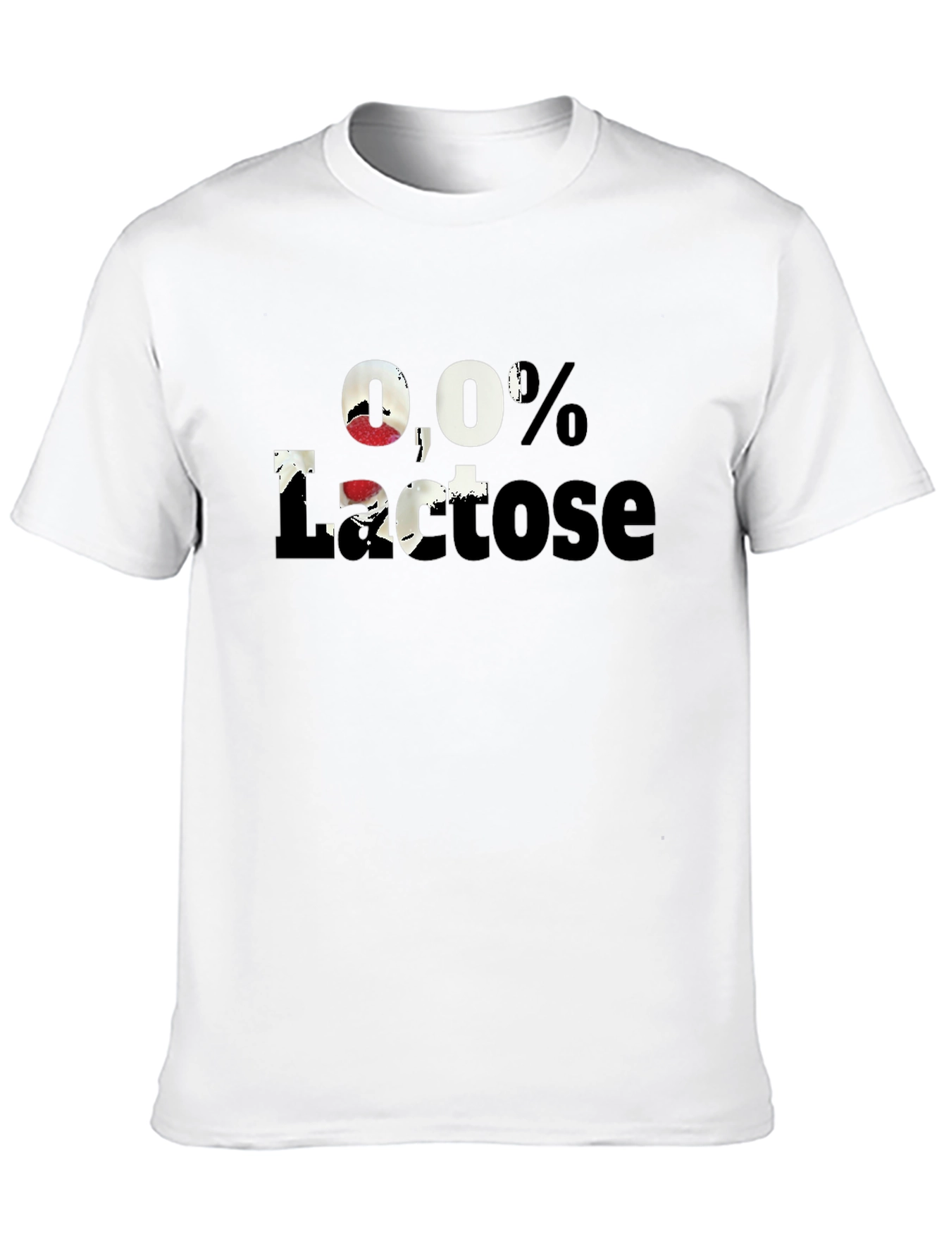 Lactose-Free Graphic T-Shirt - Stylish & Comfortable