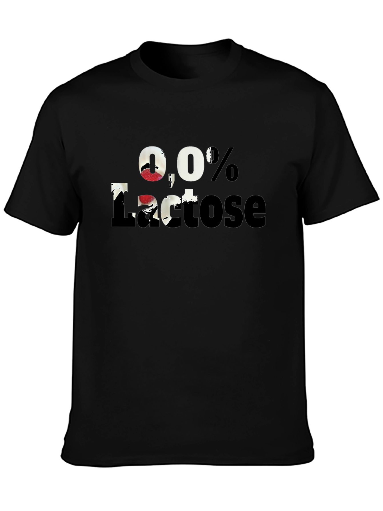 Lactose-Free Graphic T-Shirt - Stylish & Comfortable