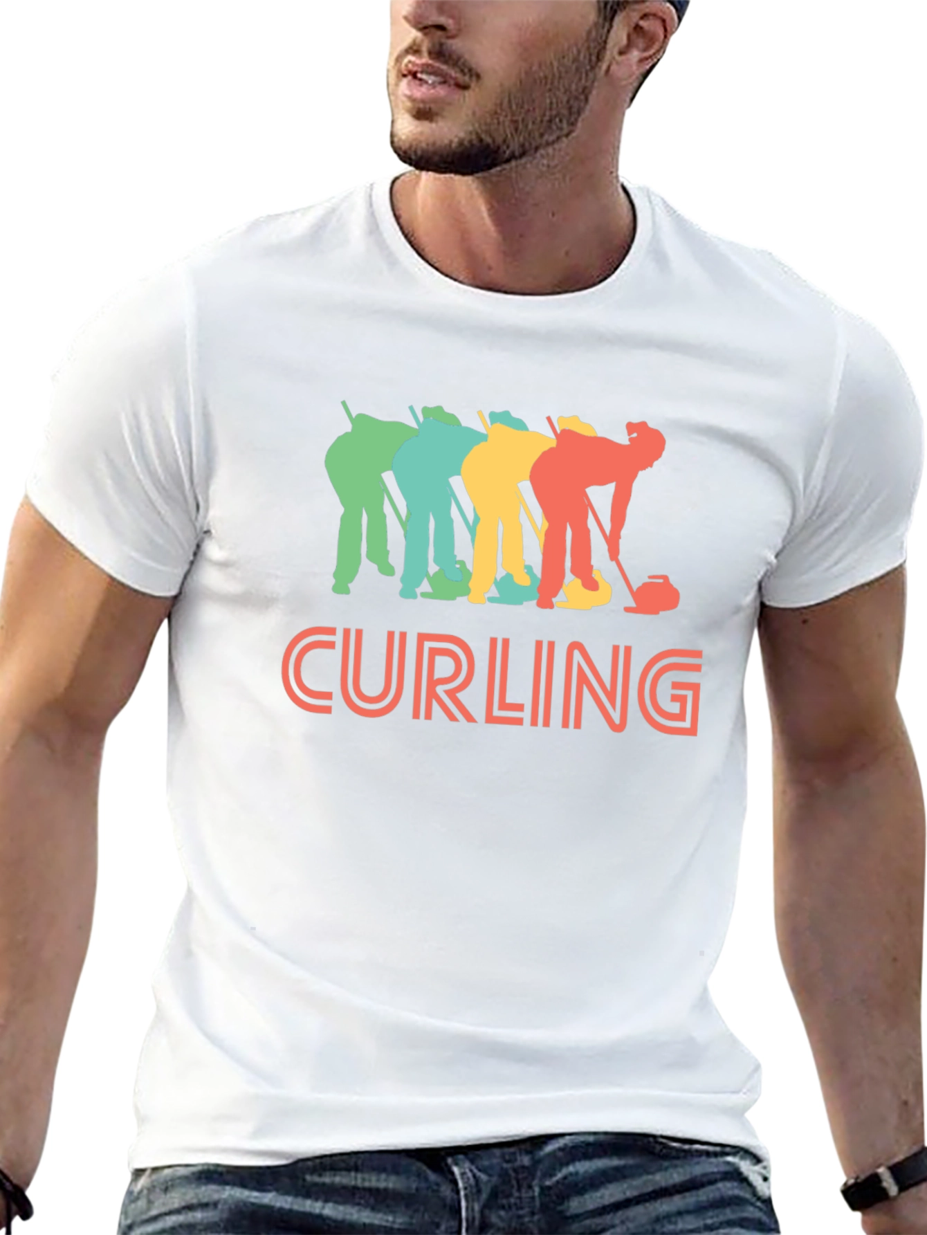 Curling Team Graphic Tee