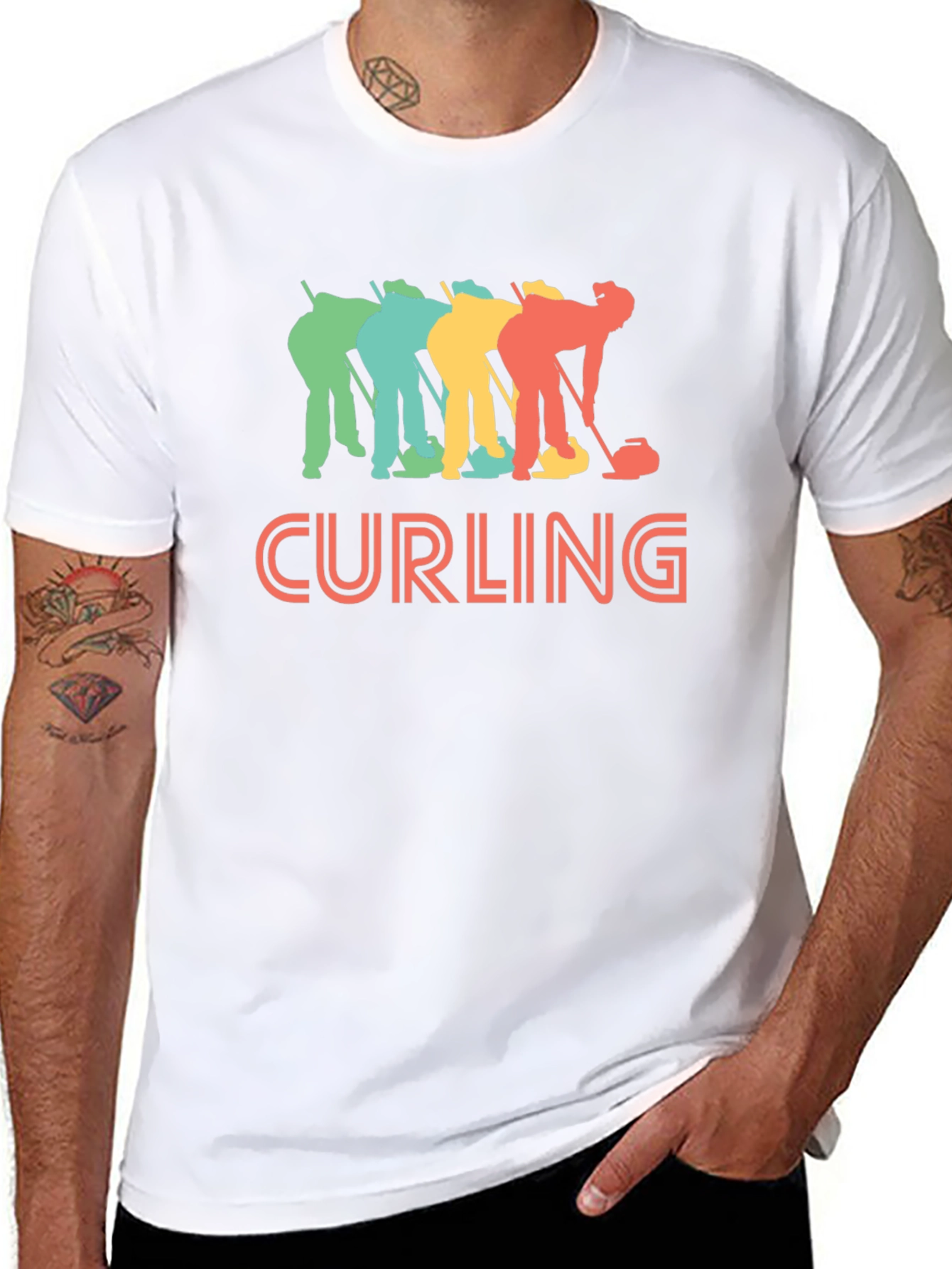 Curling Team Graphic Tee