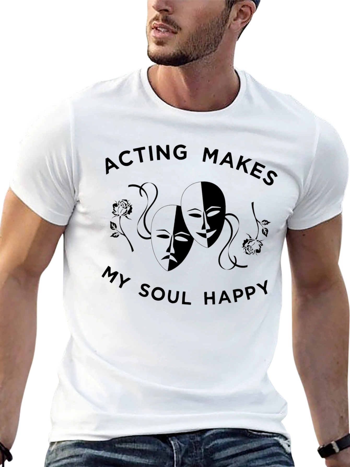 Acting Makes My Soul Happy Graphic Tee
