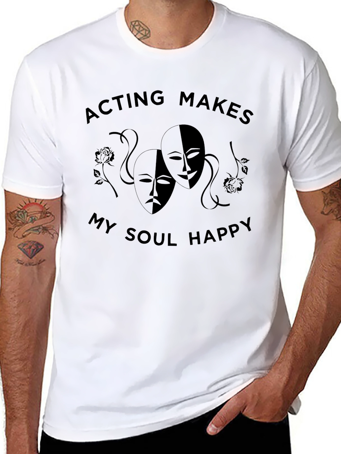 Acting Makes My Soul Happy Graphic Tee