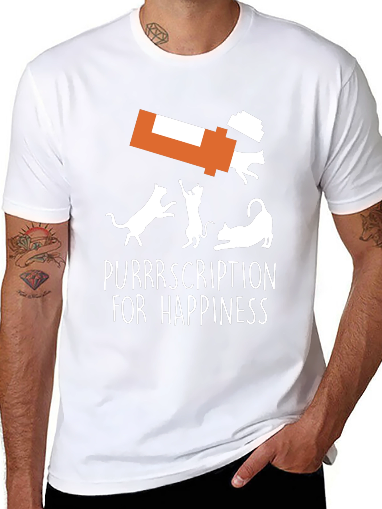 Purrrscription Happiness Cat T-Shirt