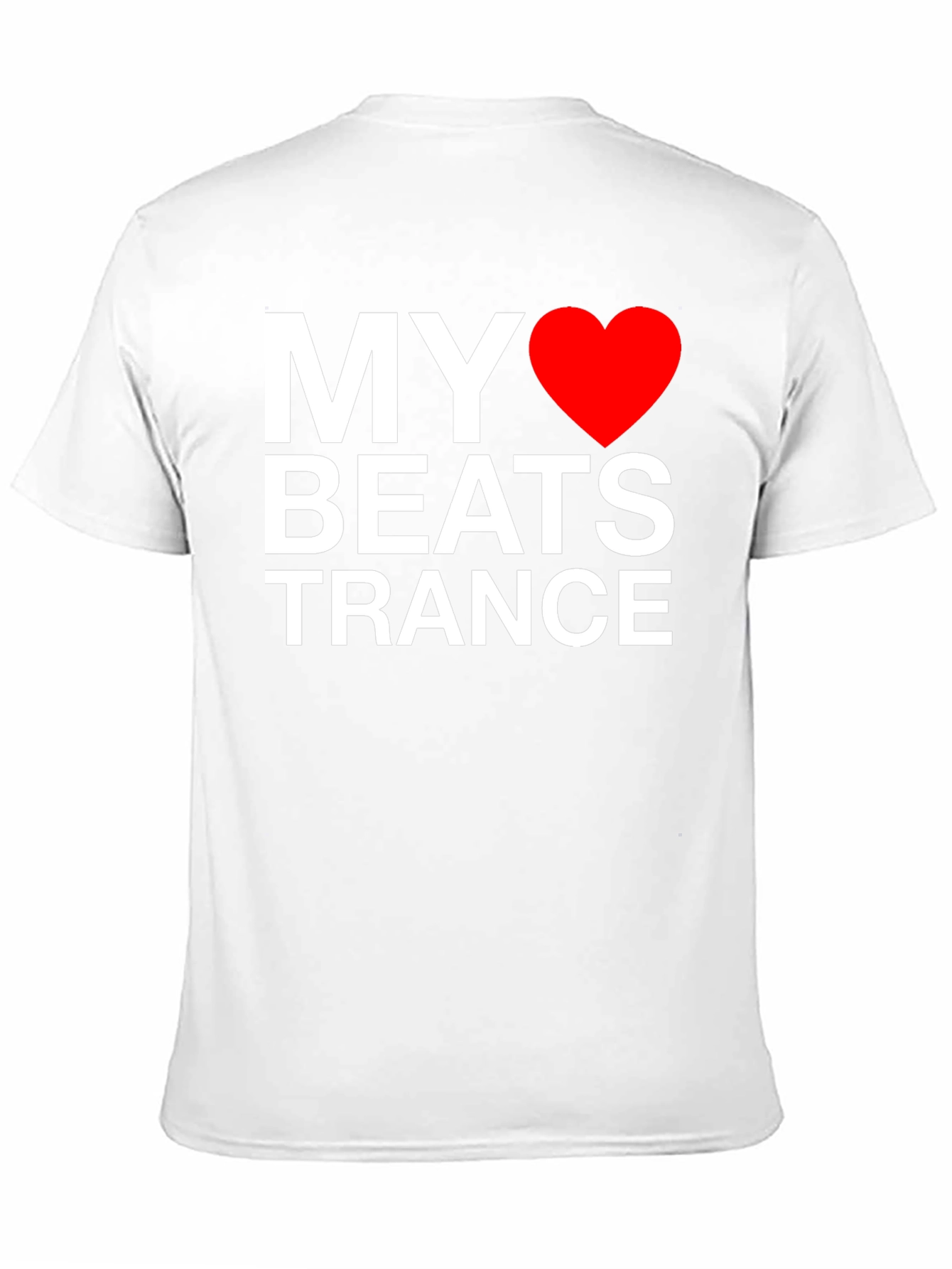 My Heart Beats Trance T-Shirt - Black