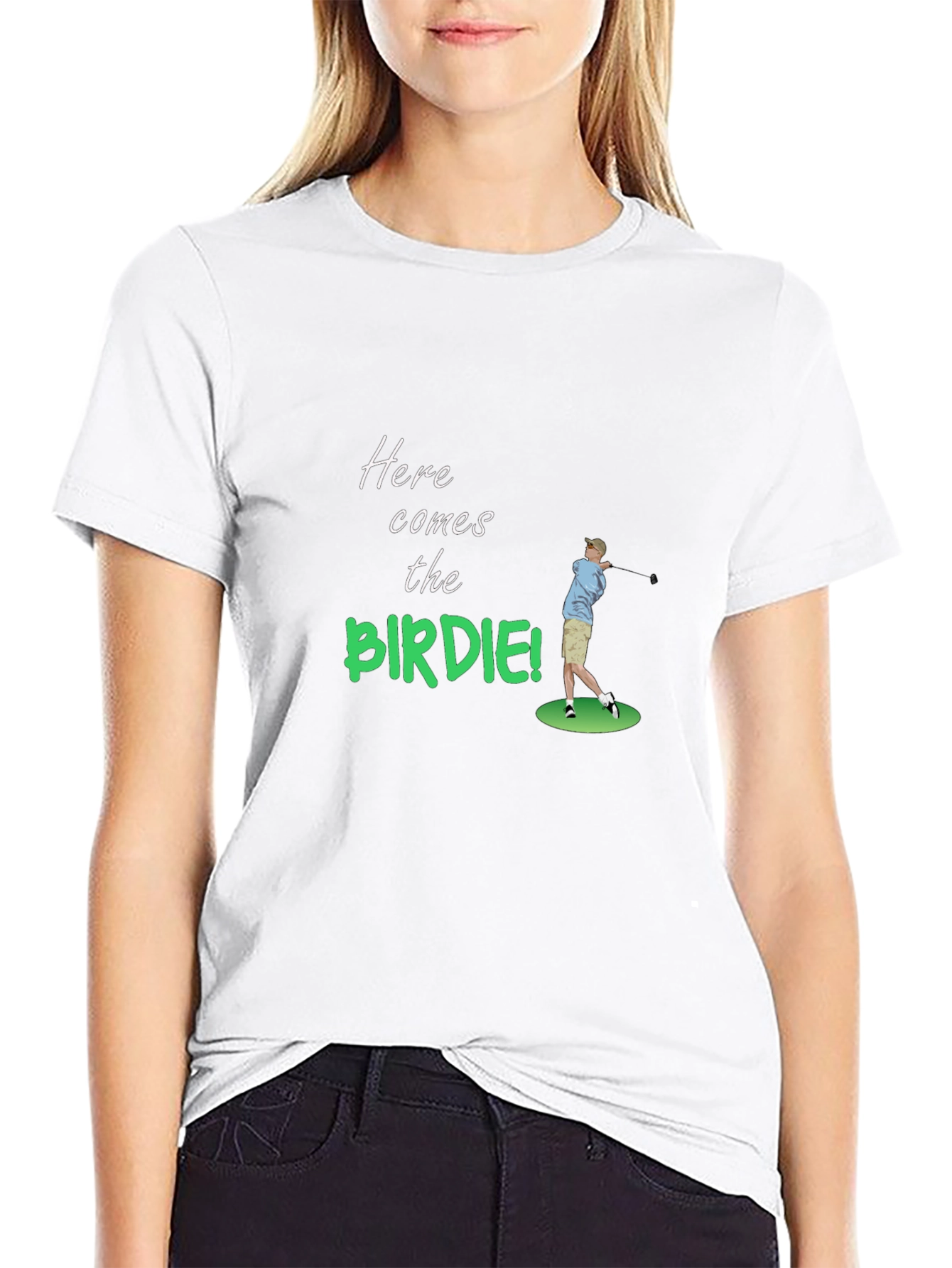 Here Comes the Birdie Golf T-Shirt