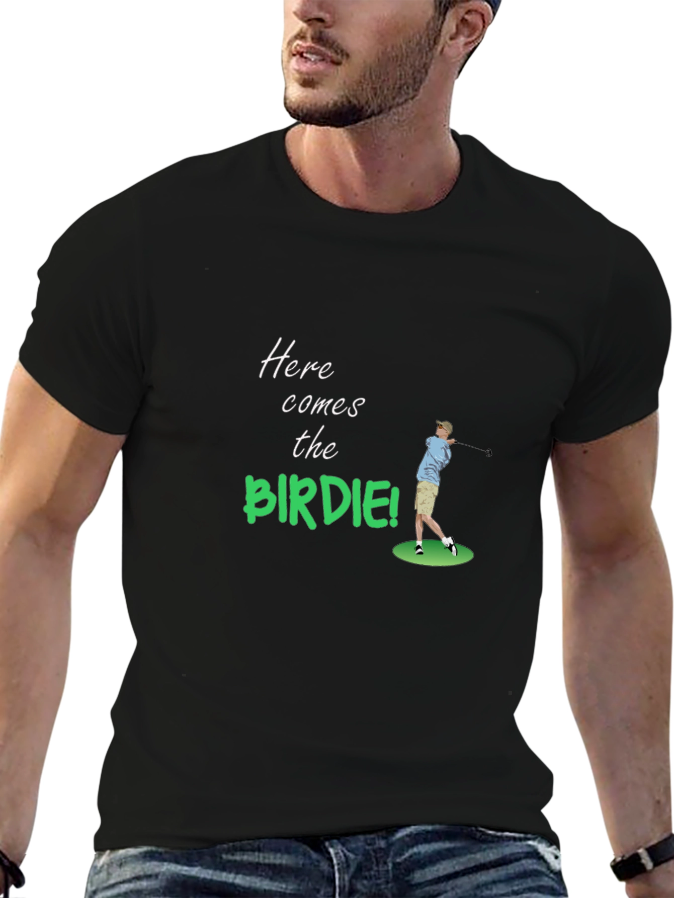 Here Comes the Birdie Golf T-Shirt