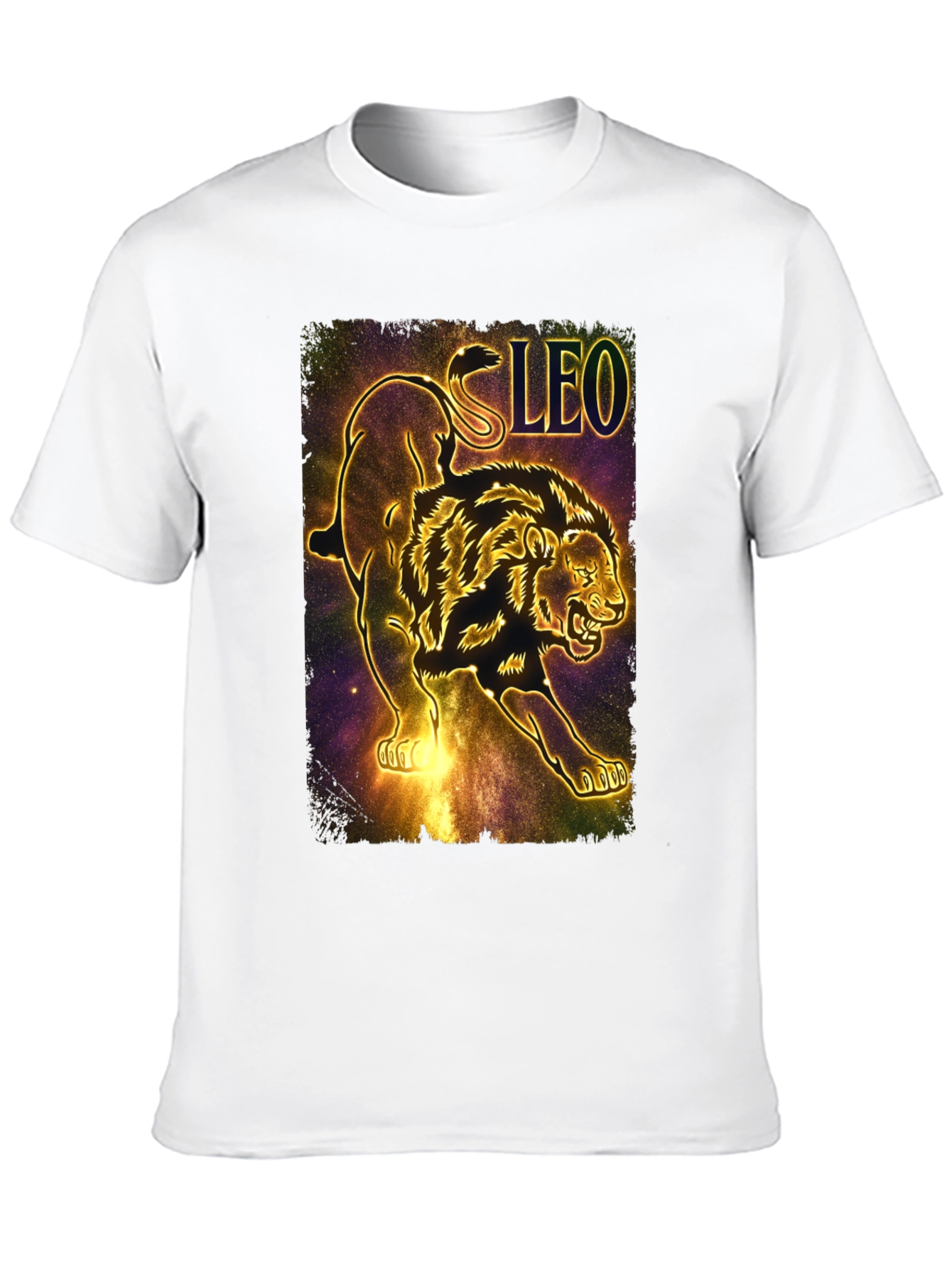 Leo Zodiac Lion Graphic Tee