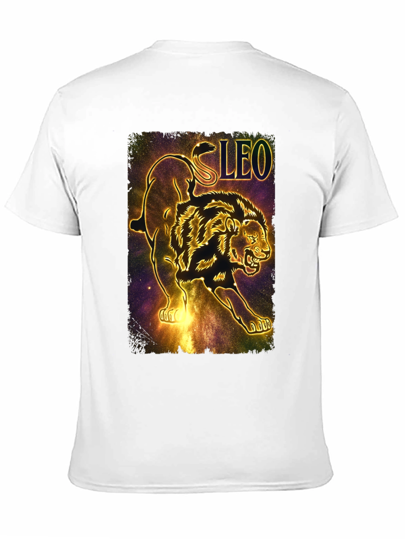 Leo Zodiac Lion Graphic Tee