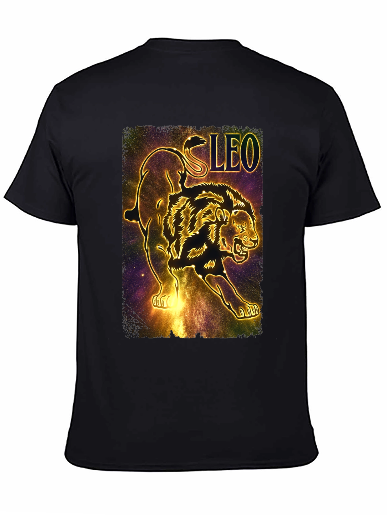 Leo Zodiac Lion Graphic Tee