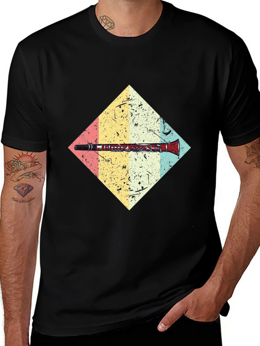 Vintage Clarinet T-Shirt: Music Lover Apparel
