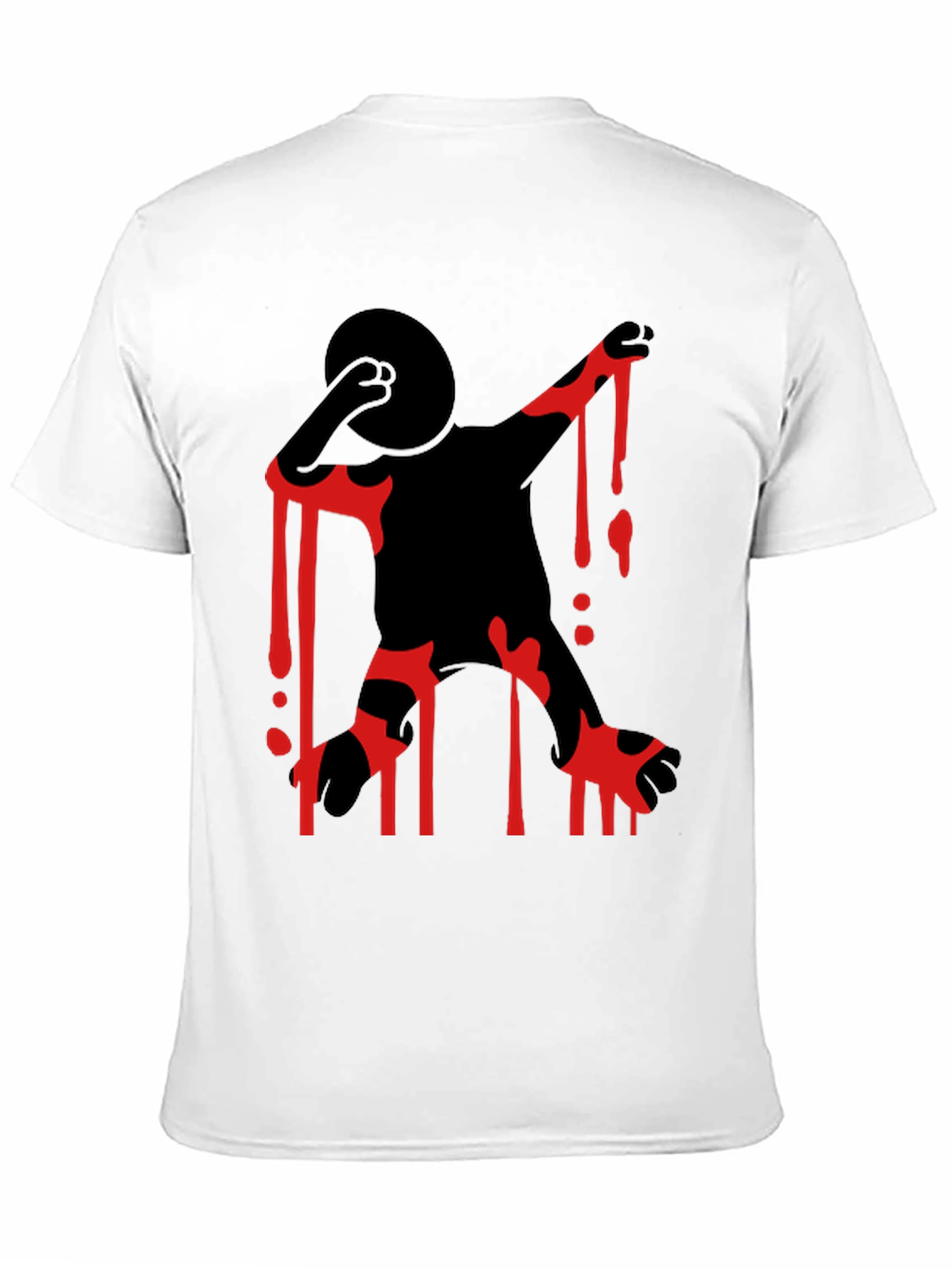Bloody Stick Figure T-Shirt - Halloween Tee