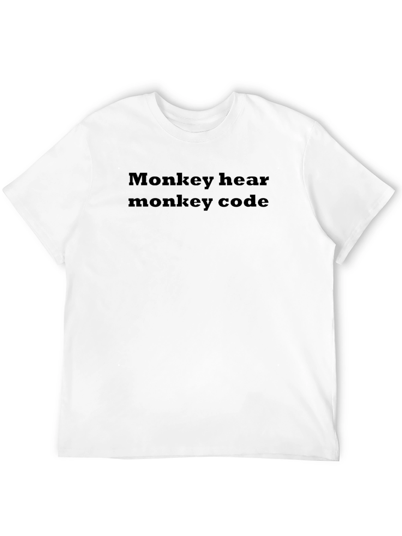 Monkey Hear Monkey Code Funny Programmer T-Shirt