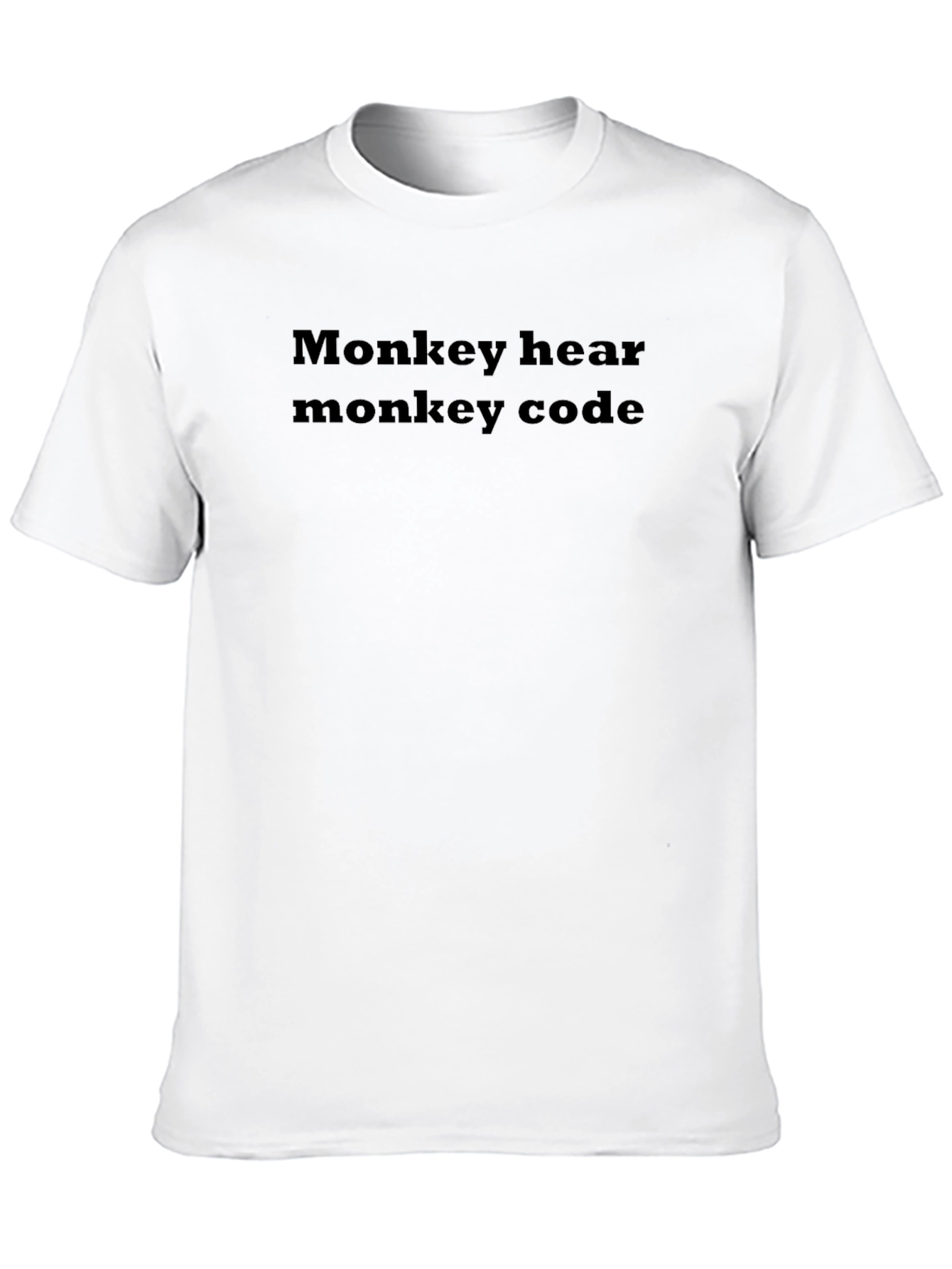 Monkey Hear Monkey Code Funny Programmer T-Shirt