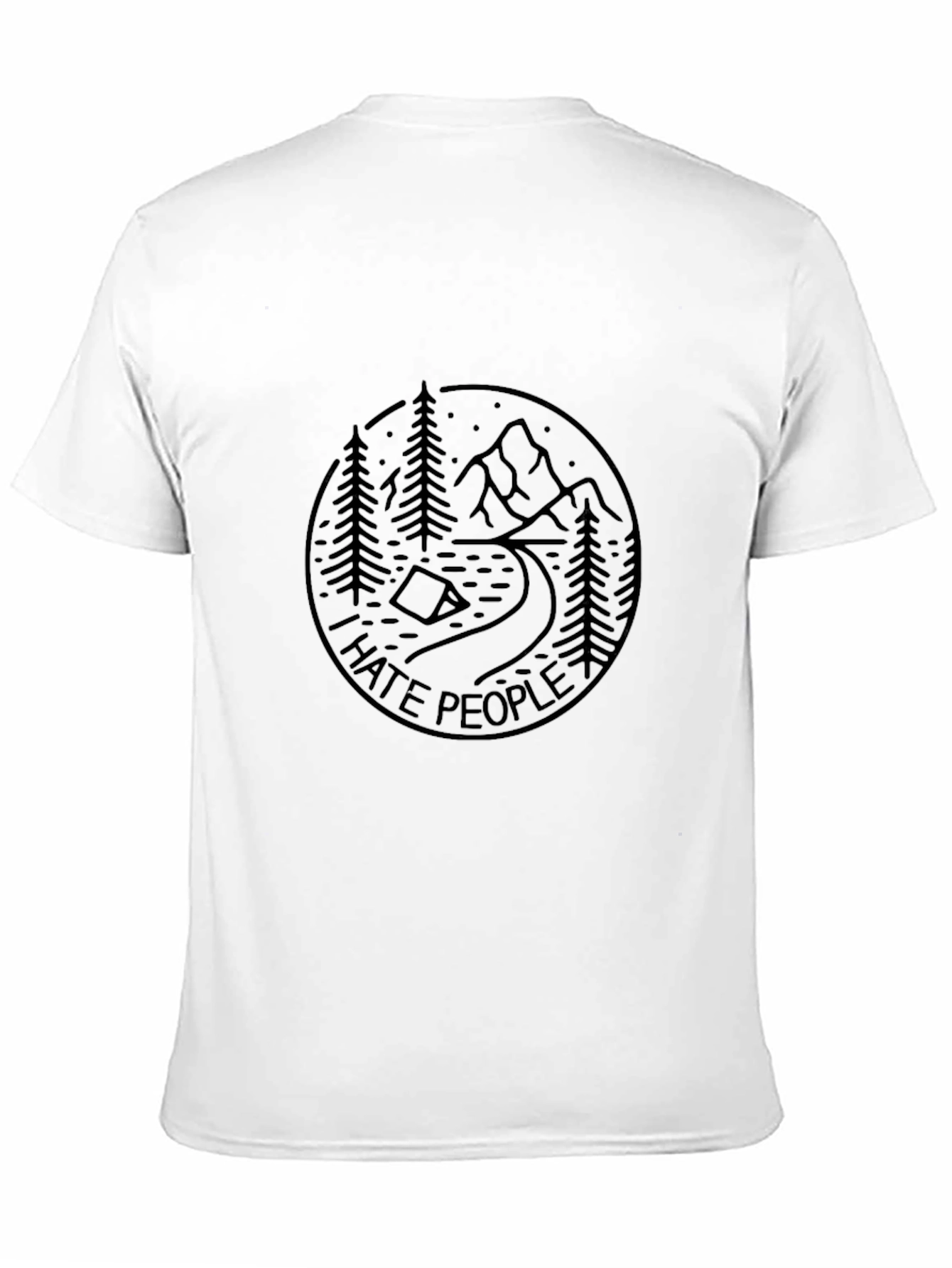 I Hate People Camping T-Shirt