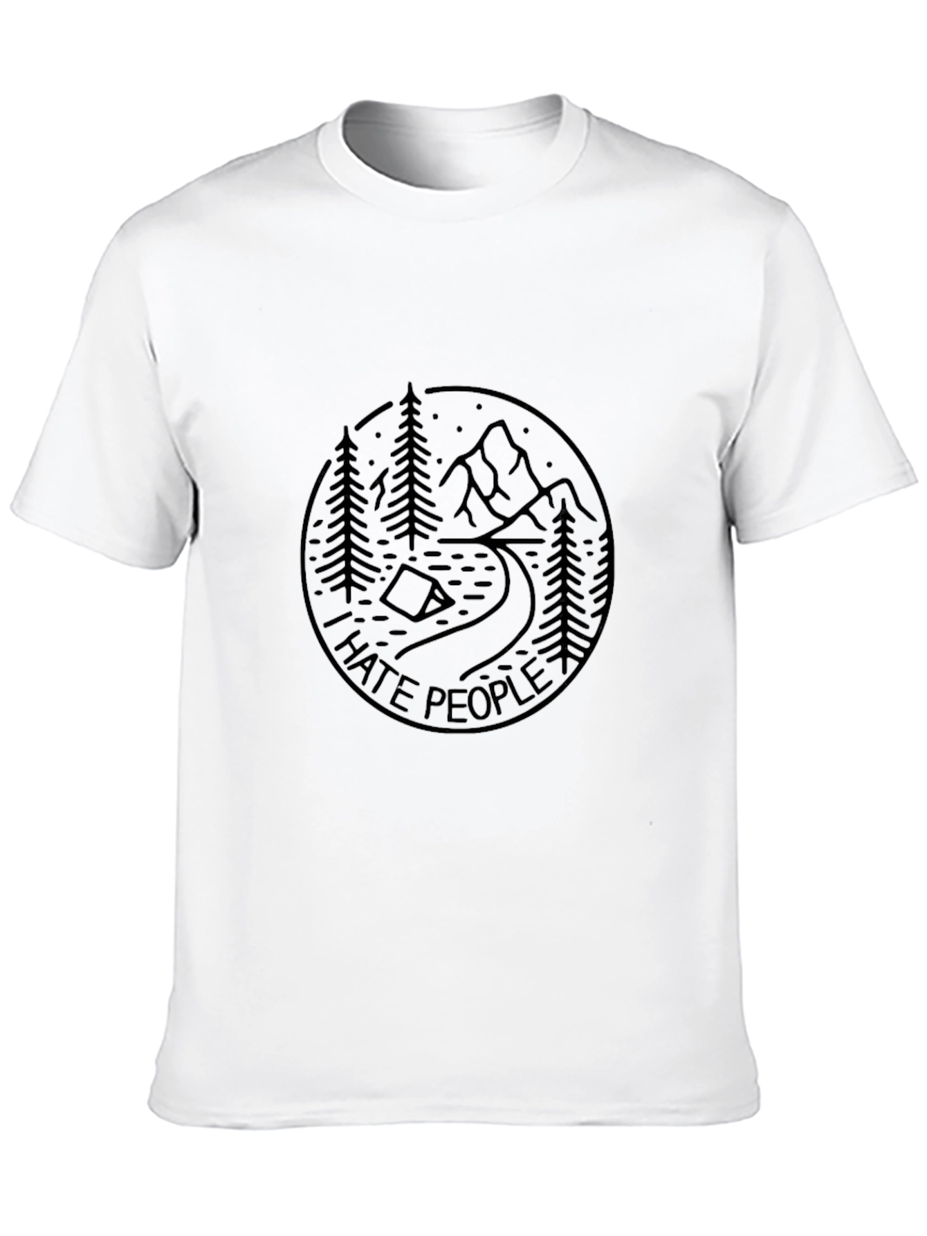 I Hate People Camping T-Shirt