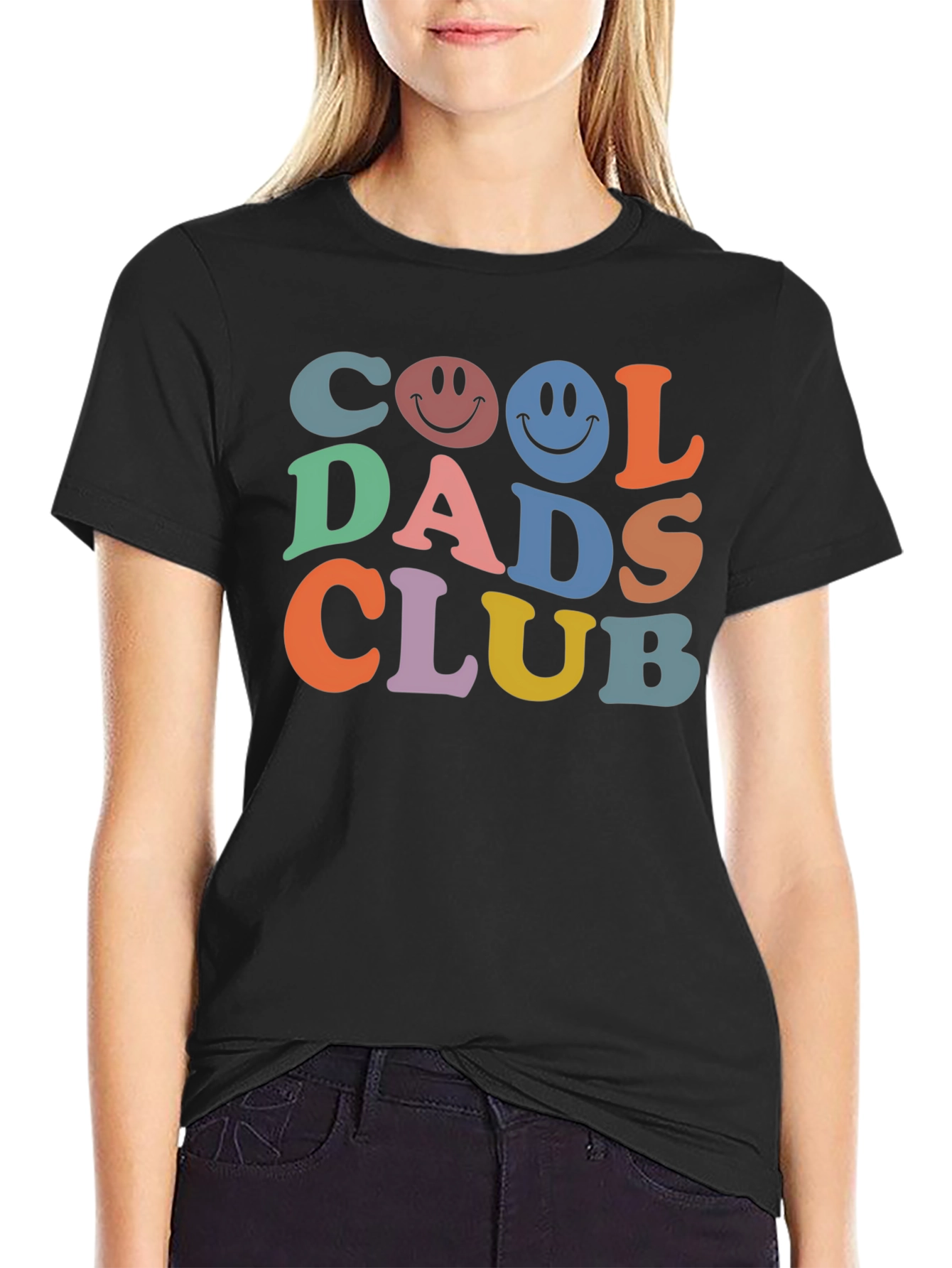 Cool Dads Club Graphic Tee - Trendy Retro Style