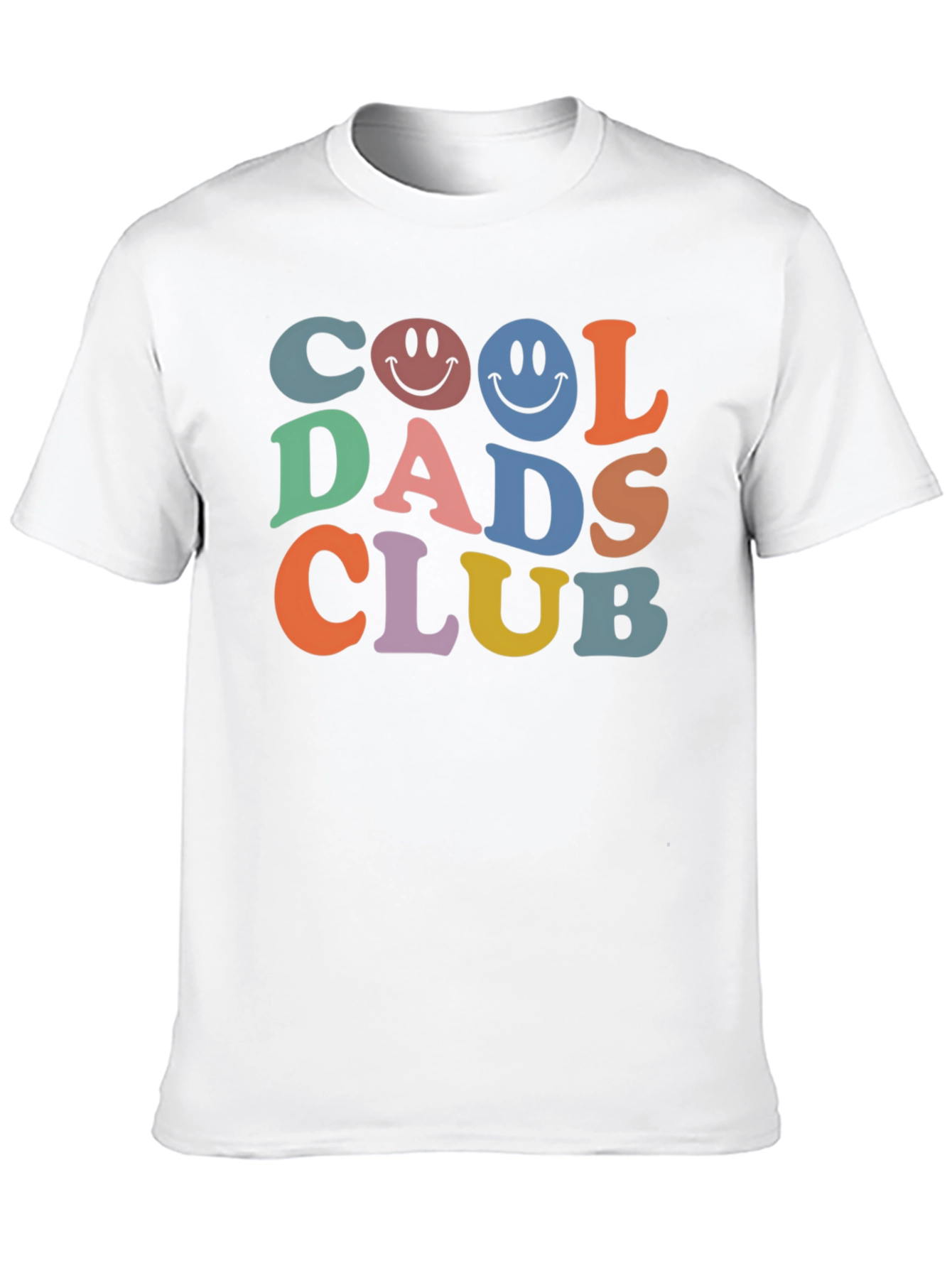 Cool Dads Club Graphic Tee - Trendy Retro Style