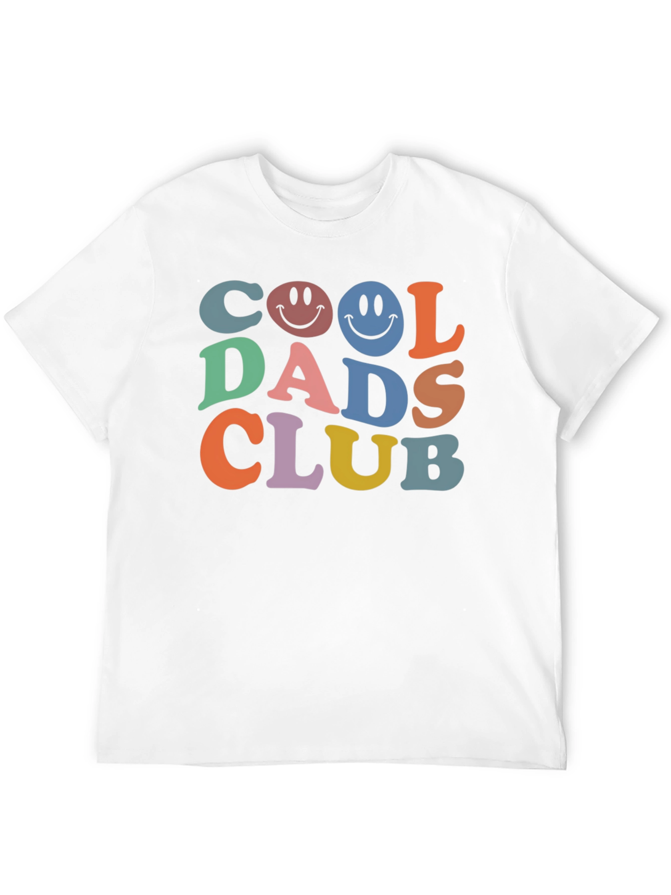 Cool Dads Club Graphic Tee - Trendy Retro Style