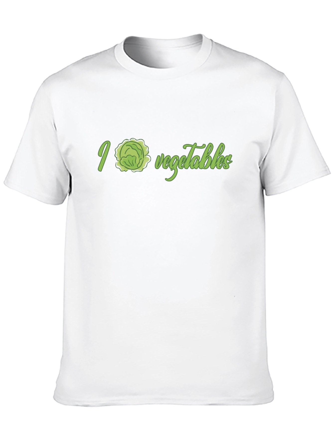 I Love Vegetables Graphic T-Shirt