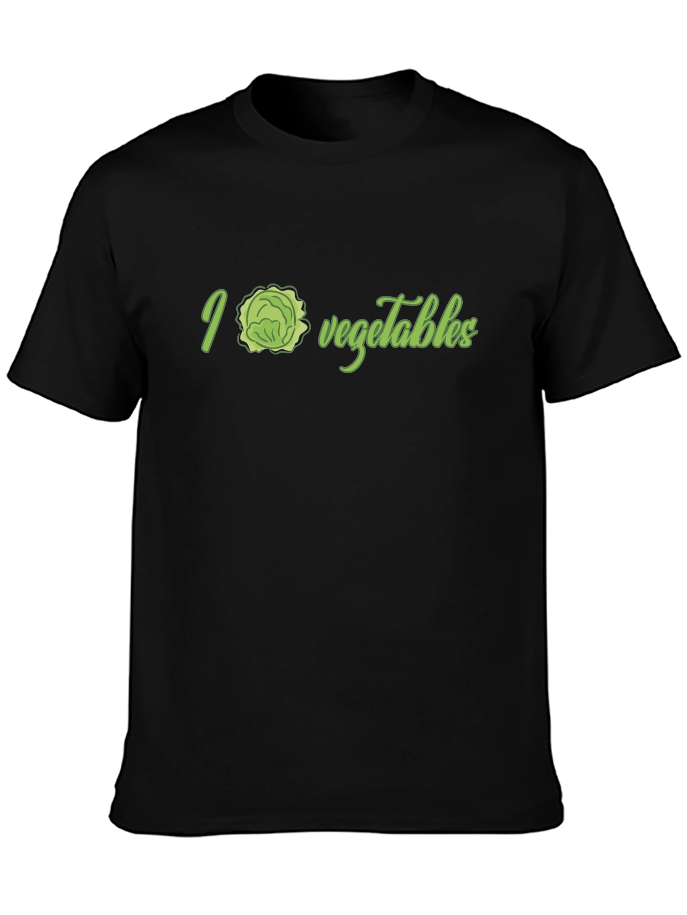 I Love Vegetables Graphic T-Shirt