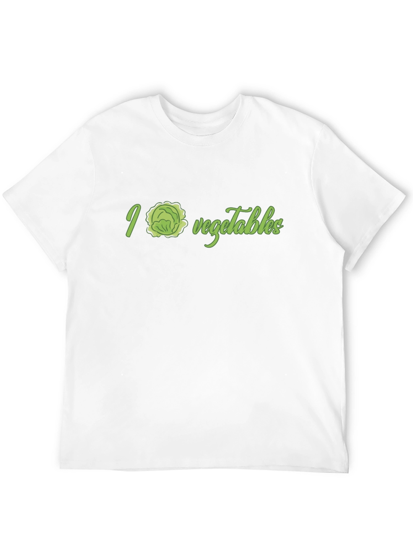I Love Vegetables Graphic T-Shirt