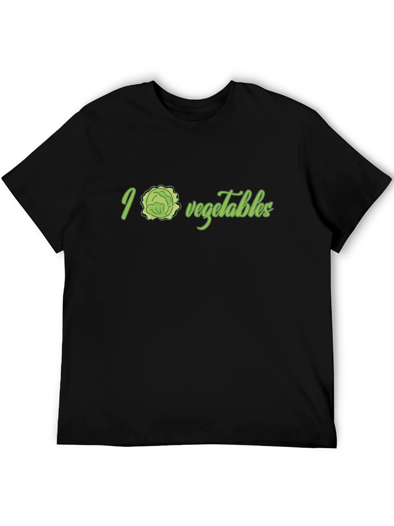 I Love Vegetables Graphic T-Shirt