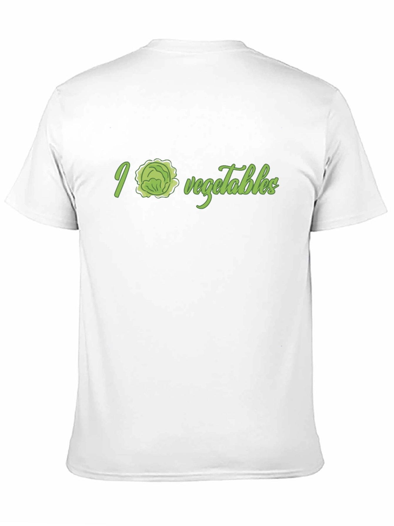 I Love Vegetables Graphic T-Shirt