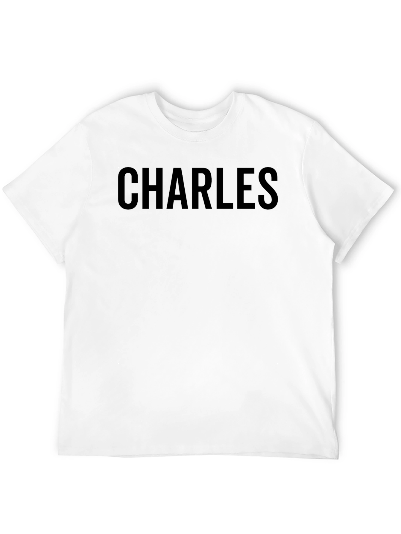 CHARLES Bold Statement T-Shirt Classic Fit